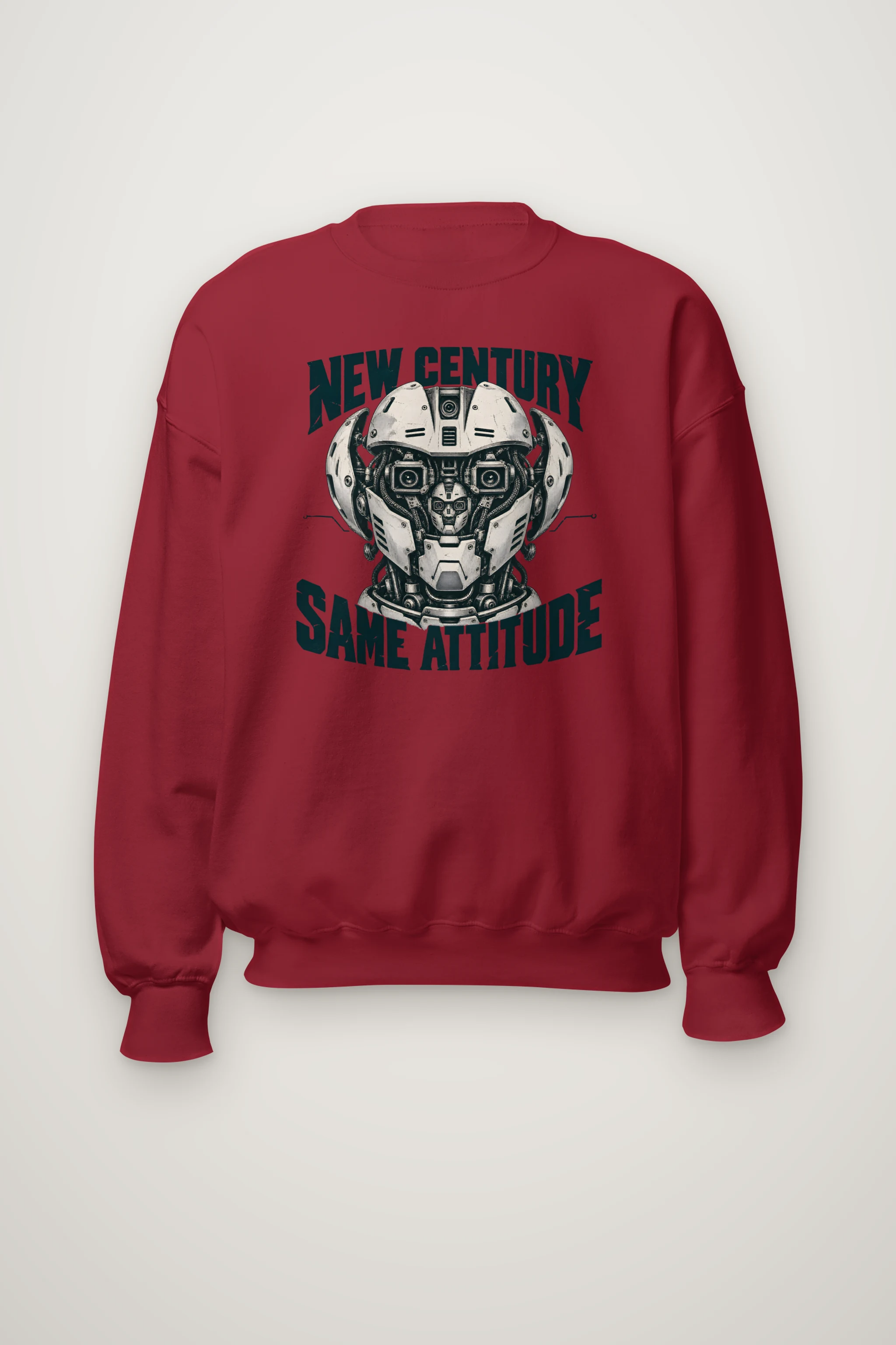 "New Century, Same Attitude" Heavy Blend Unisex Crewneck Sweatshirt