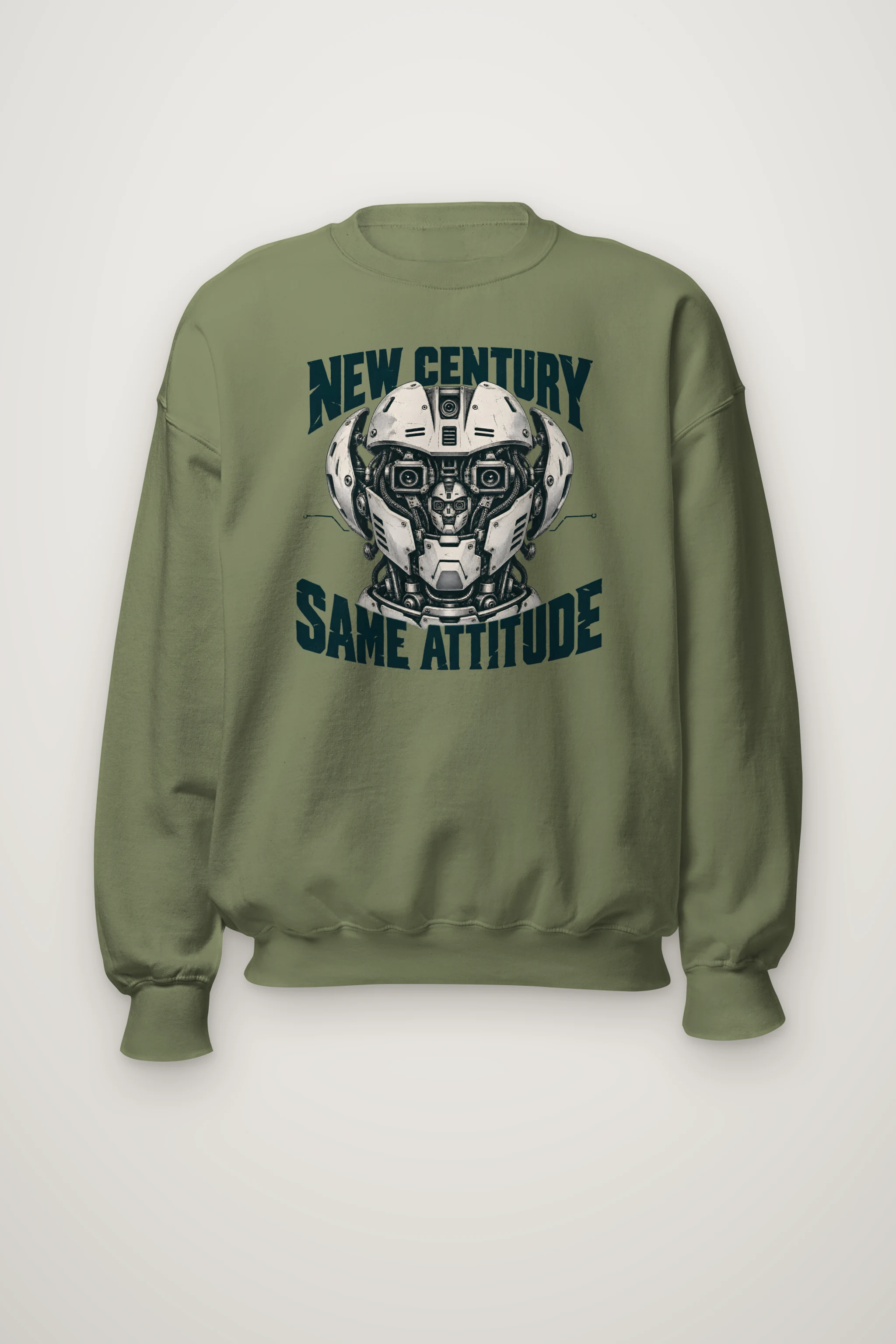 "New Century, Same Attitude" Heavy Blend Unisex Crewneck Sweatshirt