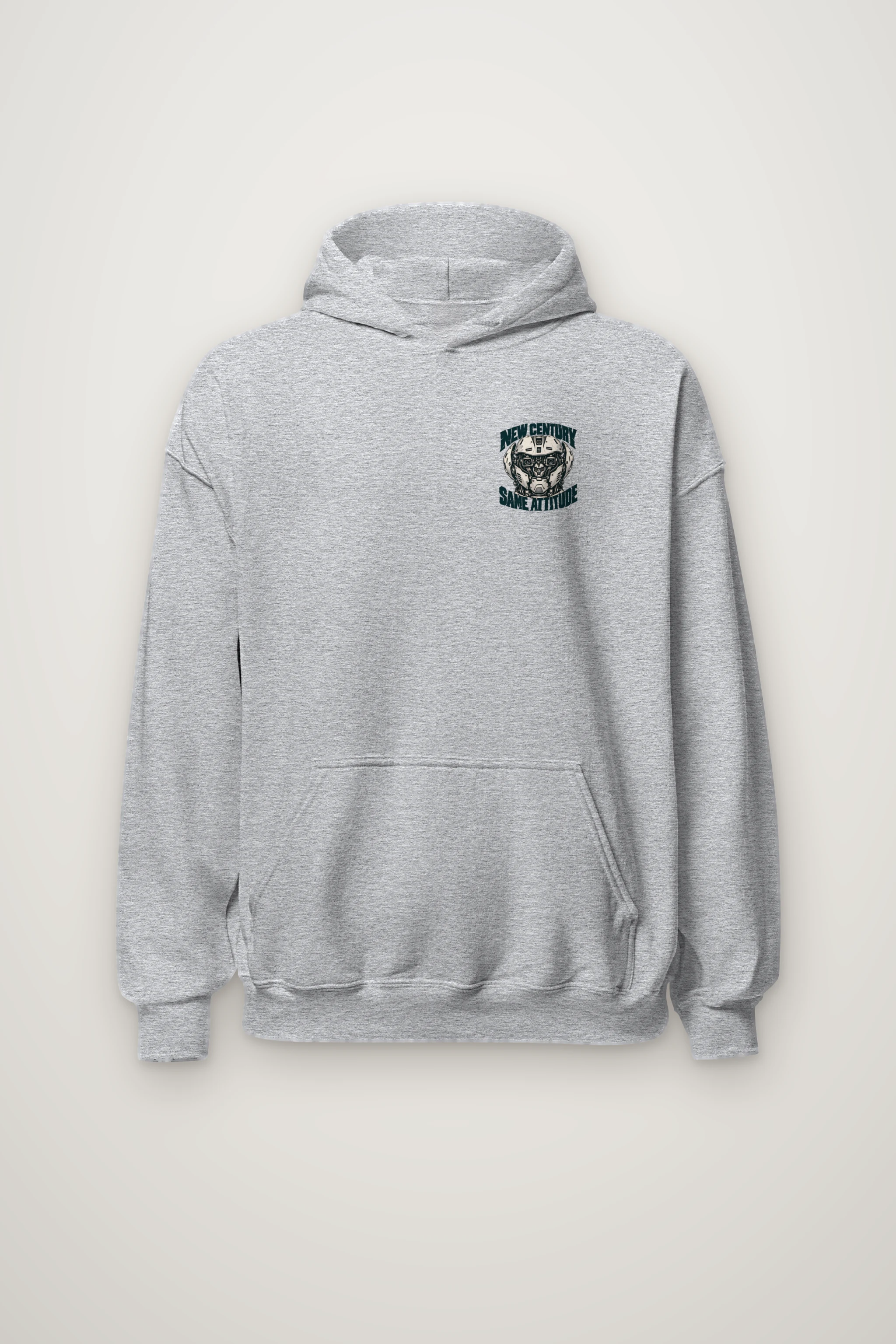 "New Century Same Attitude" Heavy Blend Unisex Pullover Hoodie