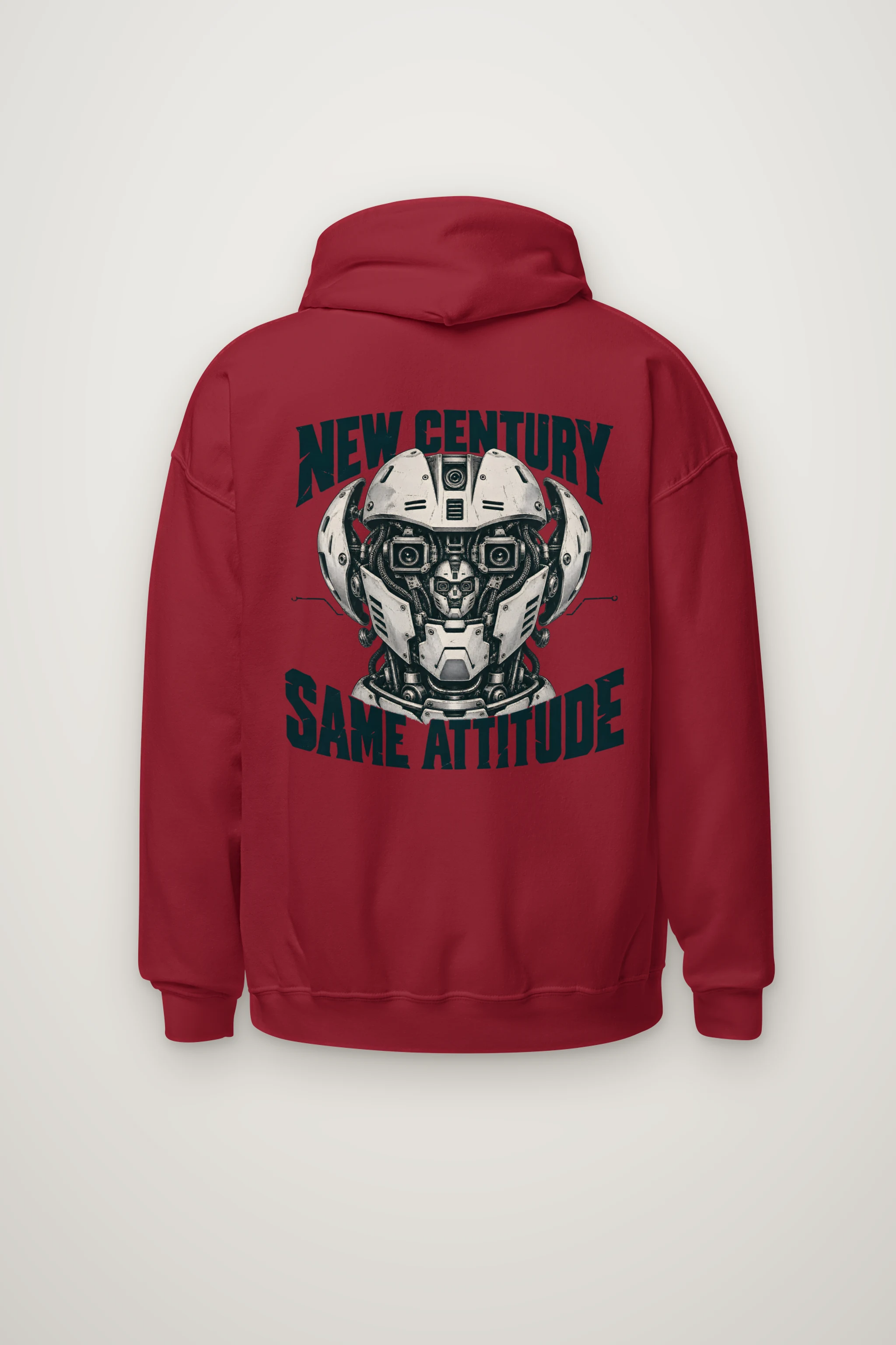 "New Century Same Attitude" Heavy Blend Unisex Pullover Hoodie