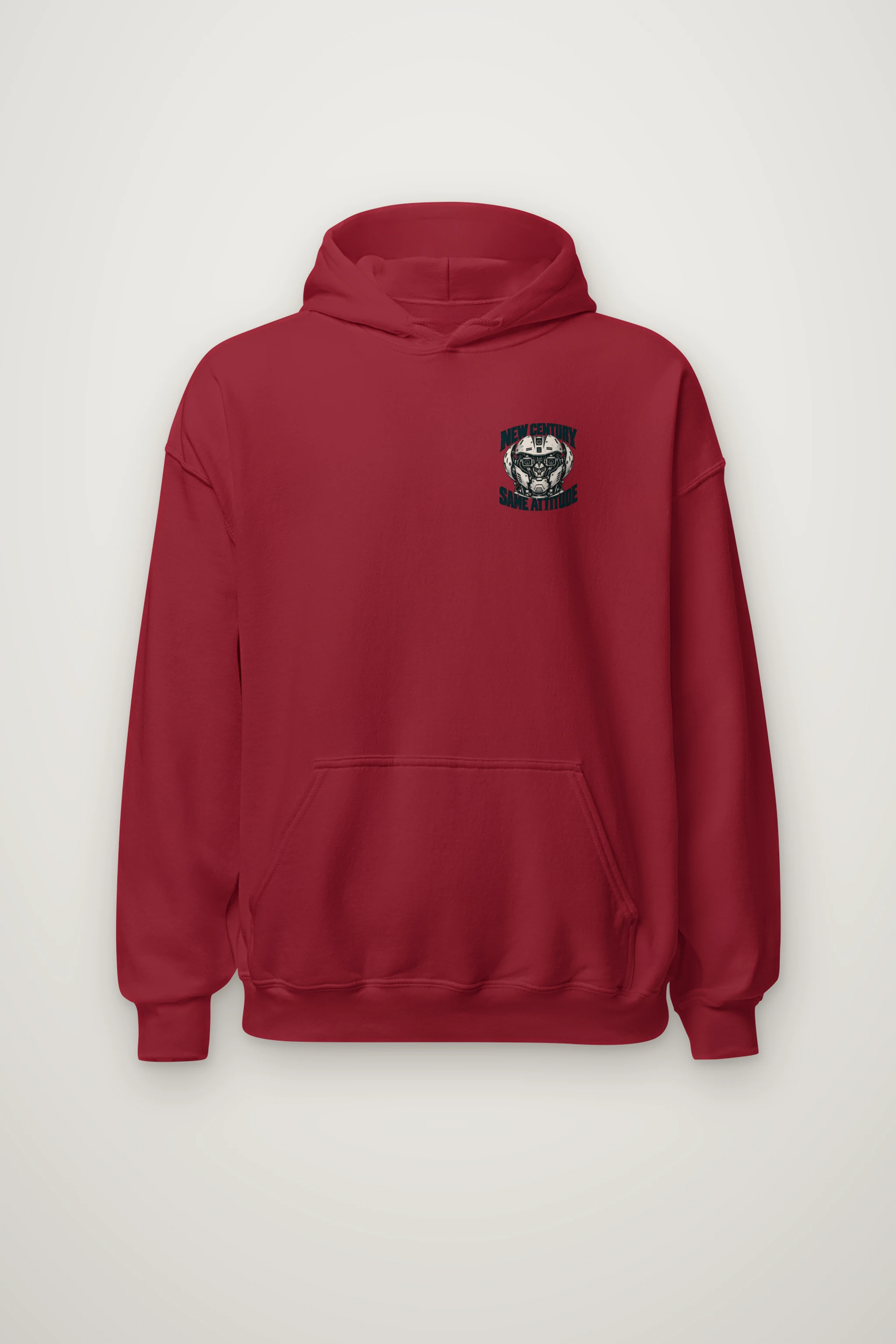 "New Century Same Attitude" Heavy Blend Unisex Pullover Hoodie
