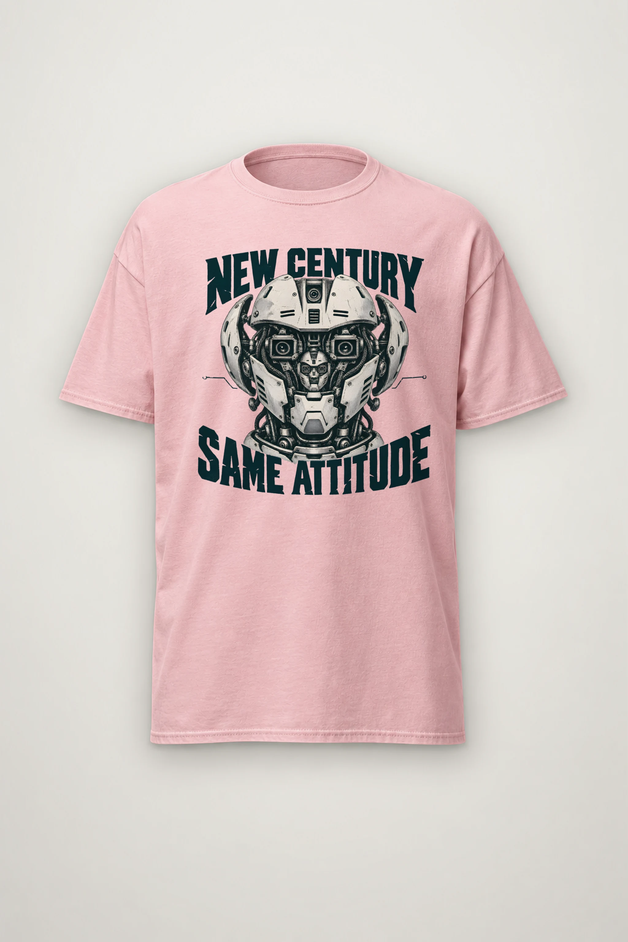 "New Century, Same Attitude" Heavyweight Unisex Crewneck T-shirt