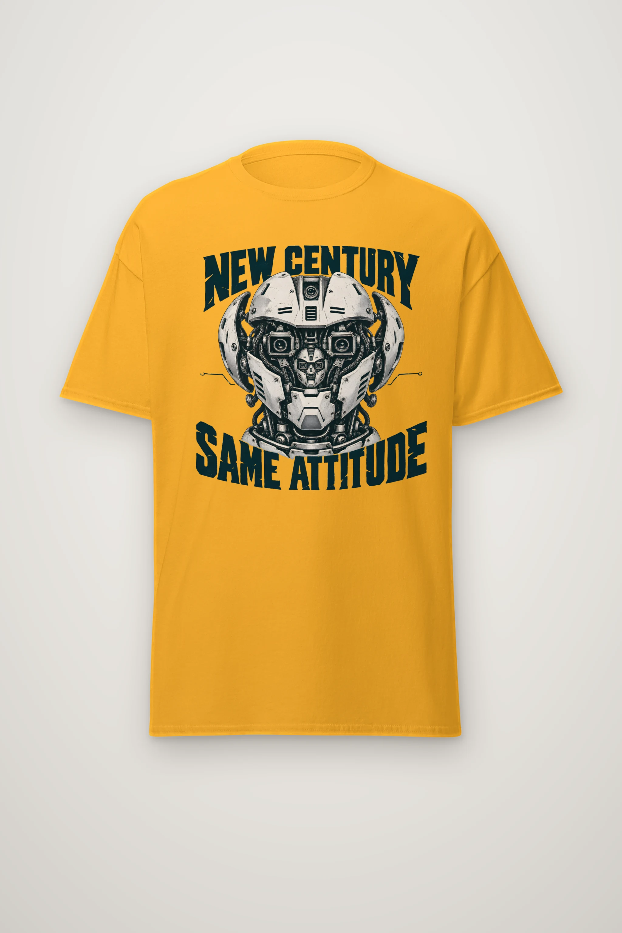 "New Century, Same Attitude" Heavyweight Unisex Crewneck T-shirt