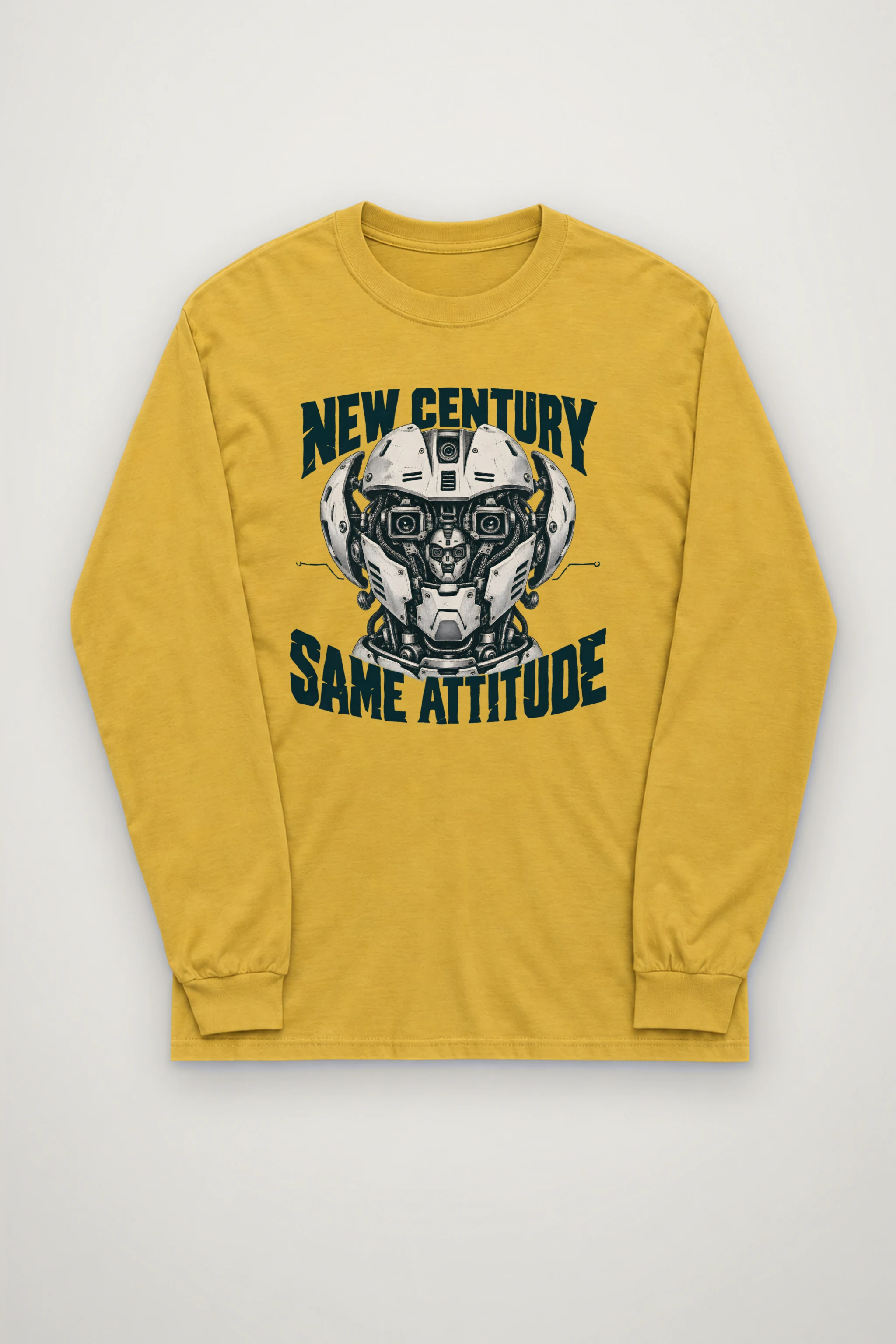 "New Century Same Attitude" Unisex Longsleeve T-shirt