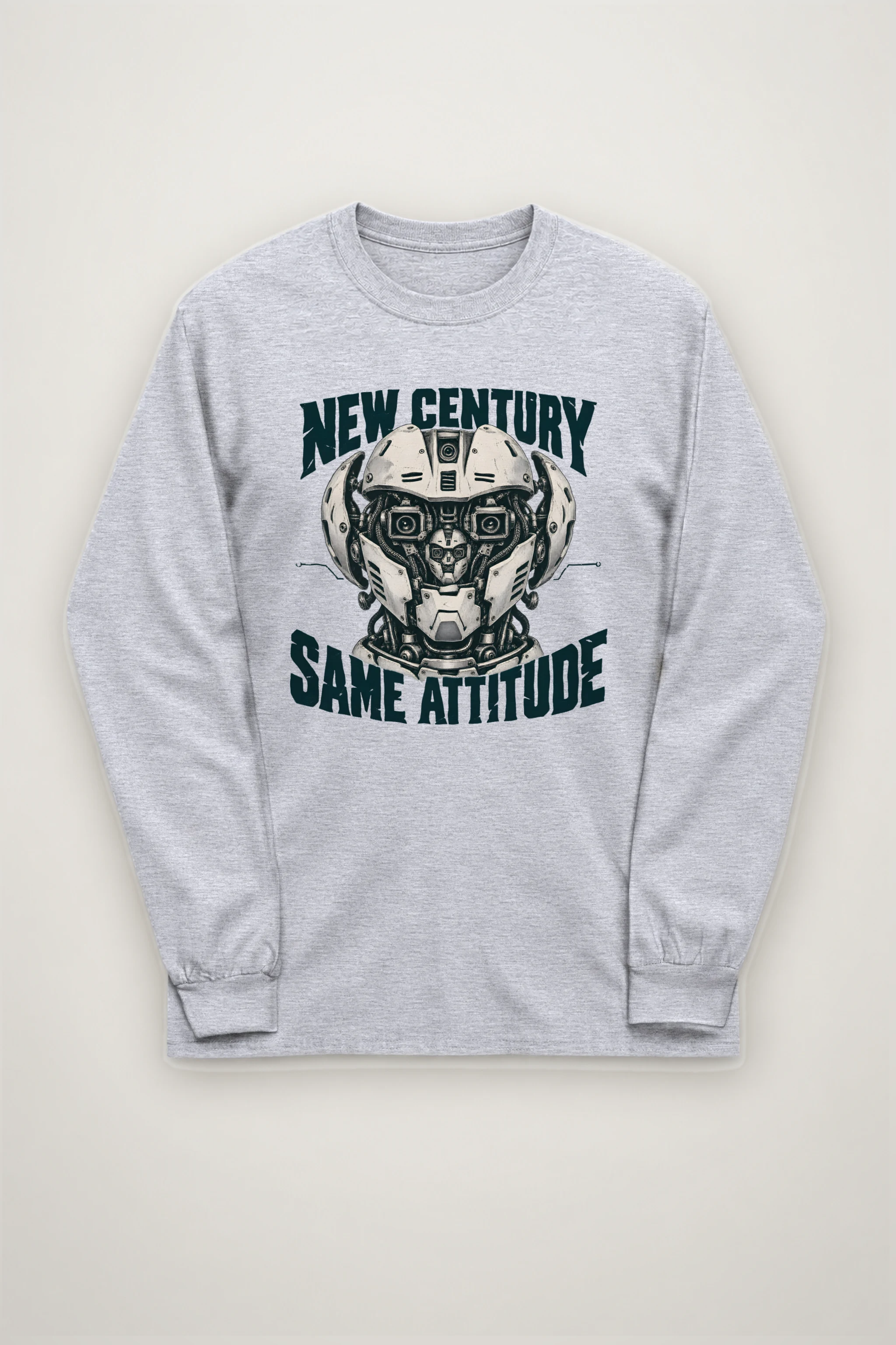 "New Century Same Attitude" Unisex Longsleeve T-shirt