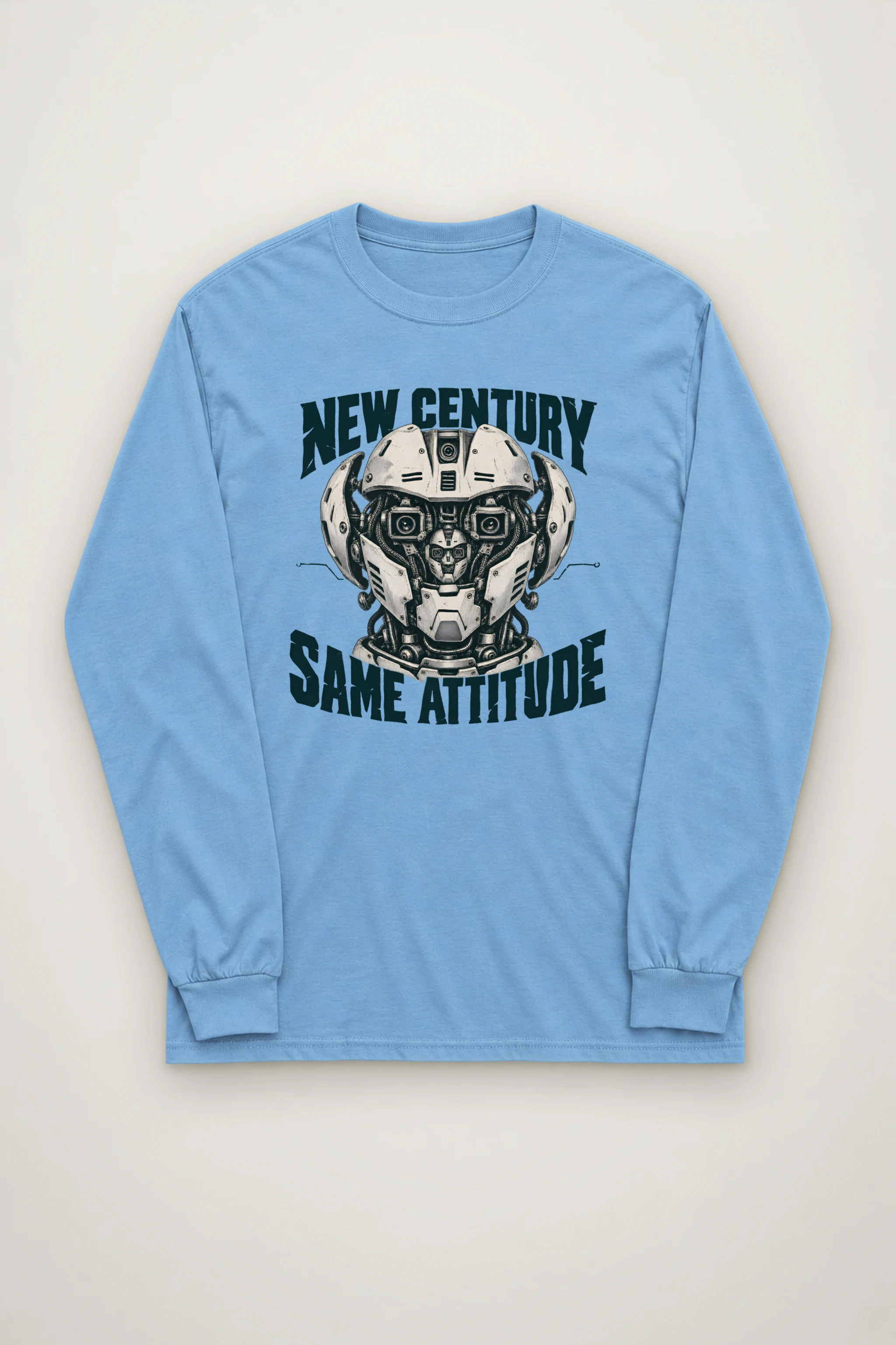 "New Century Same Attitude" Unisex Longsleeve T-shirt