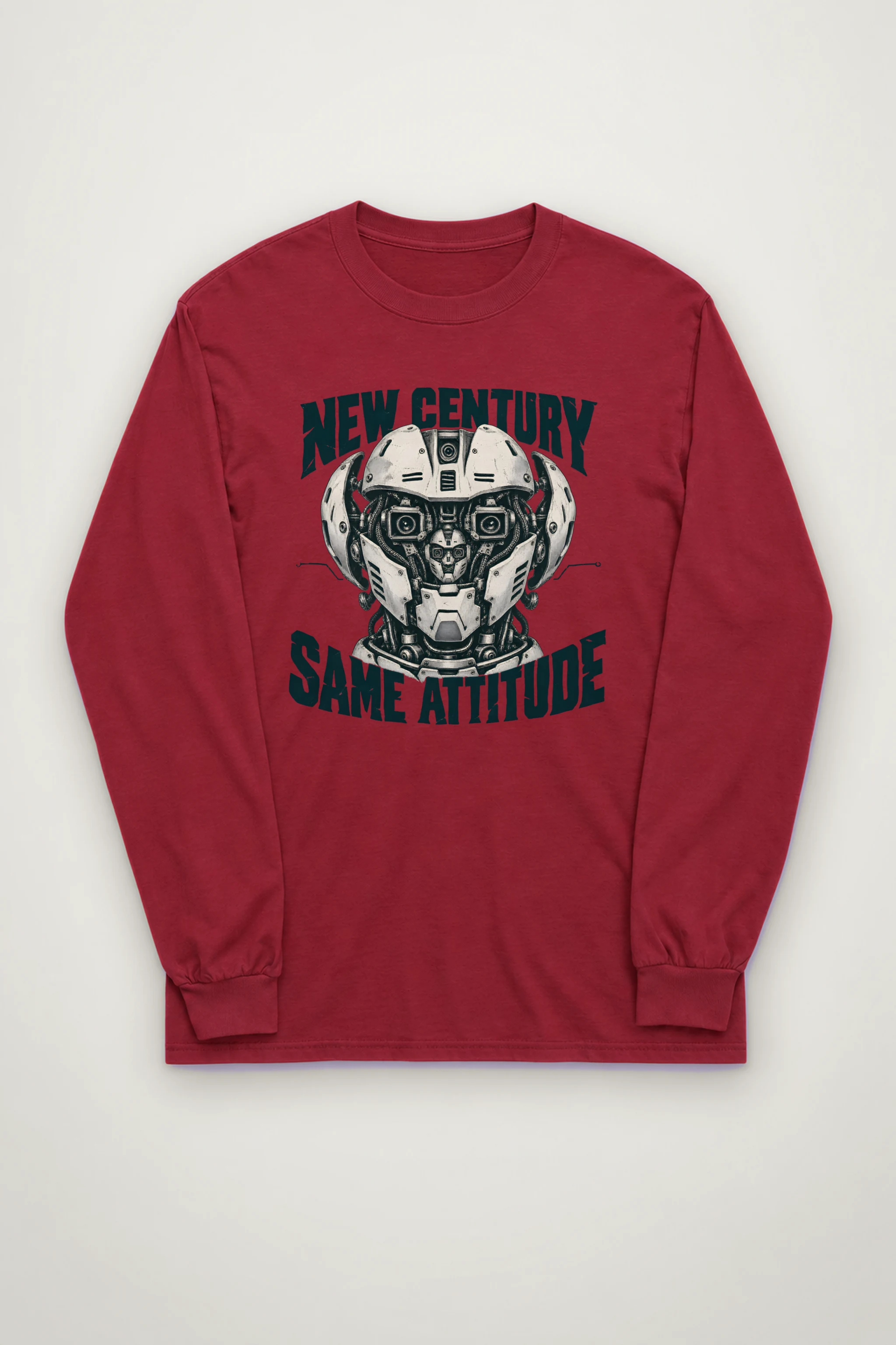 "New Century Same Attitude" Unisex Longsleeve T-shirt
