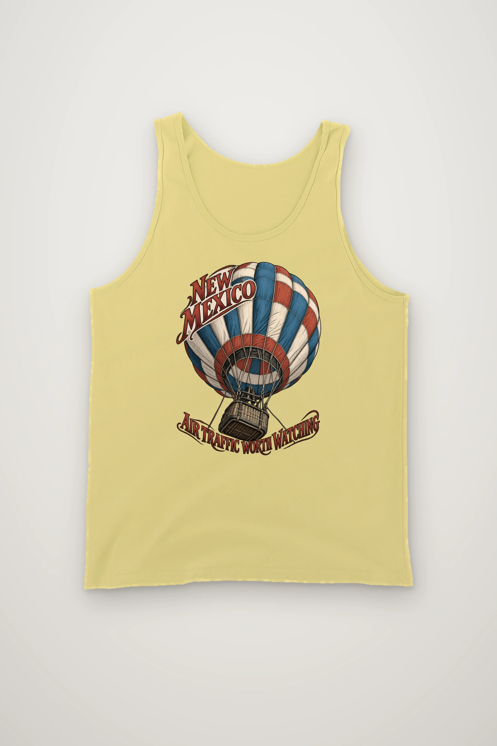 "New Mexico Air Traffic" Unisex Jersey Tank