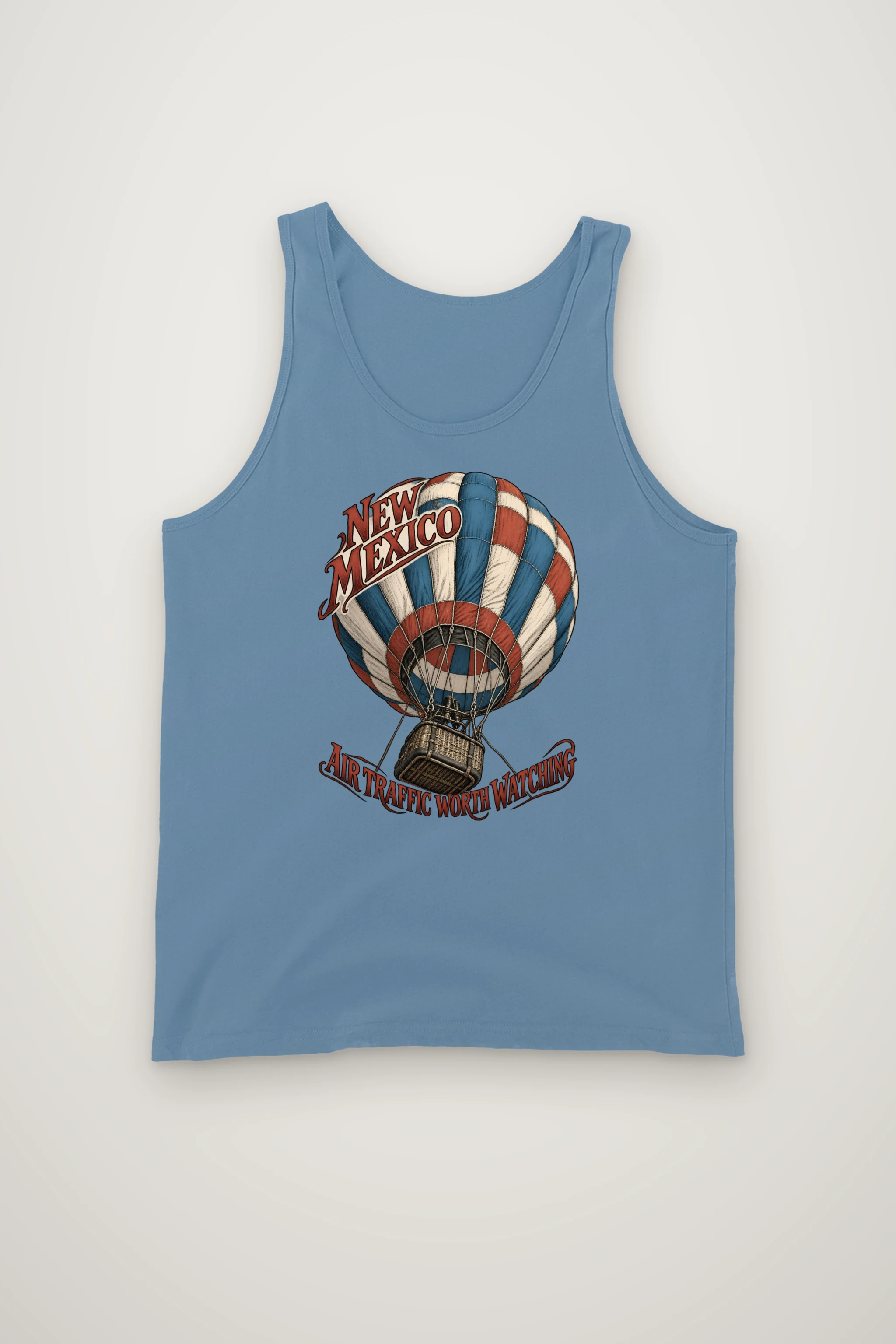 "New Mexico Air Traffic" Unisex Jersey Tank