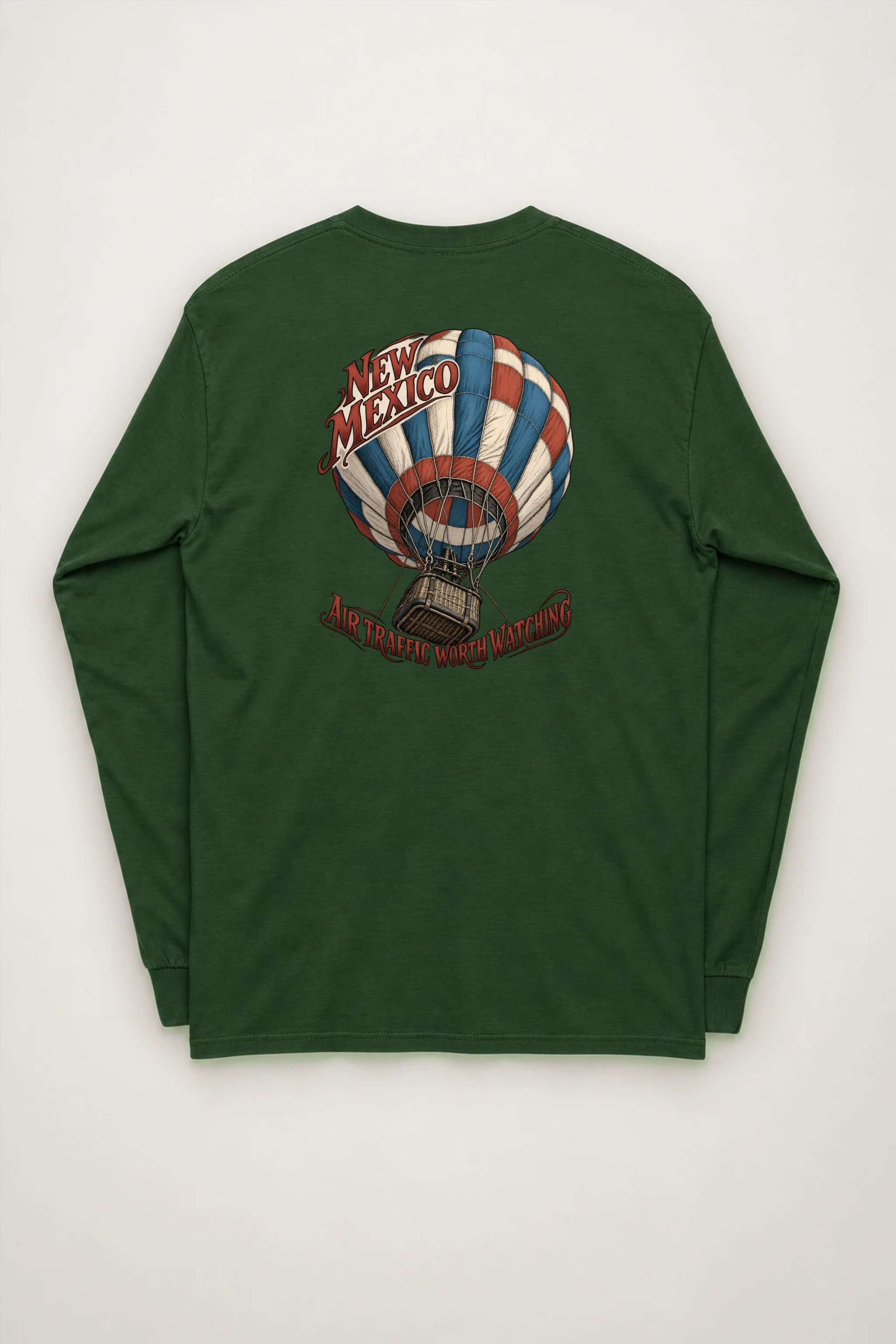 "New Mexico Air Traffic" Unisex Longsleeve T-shirt