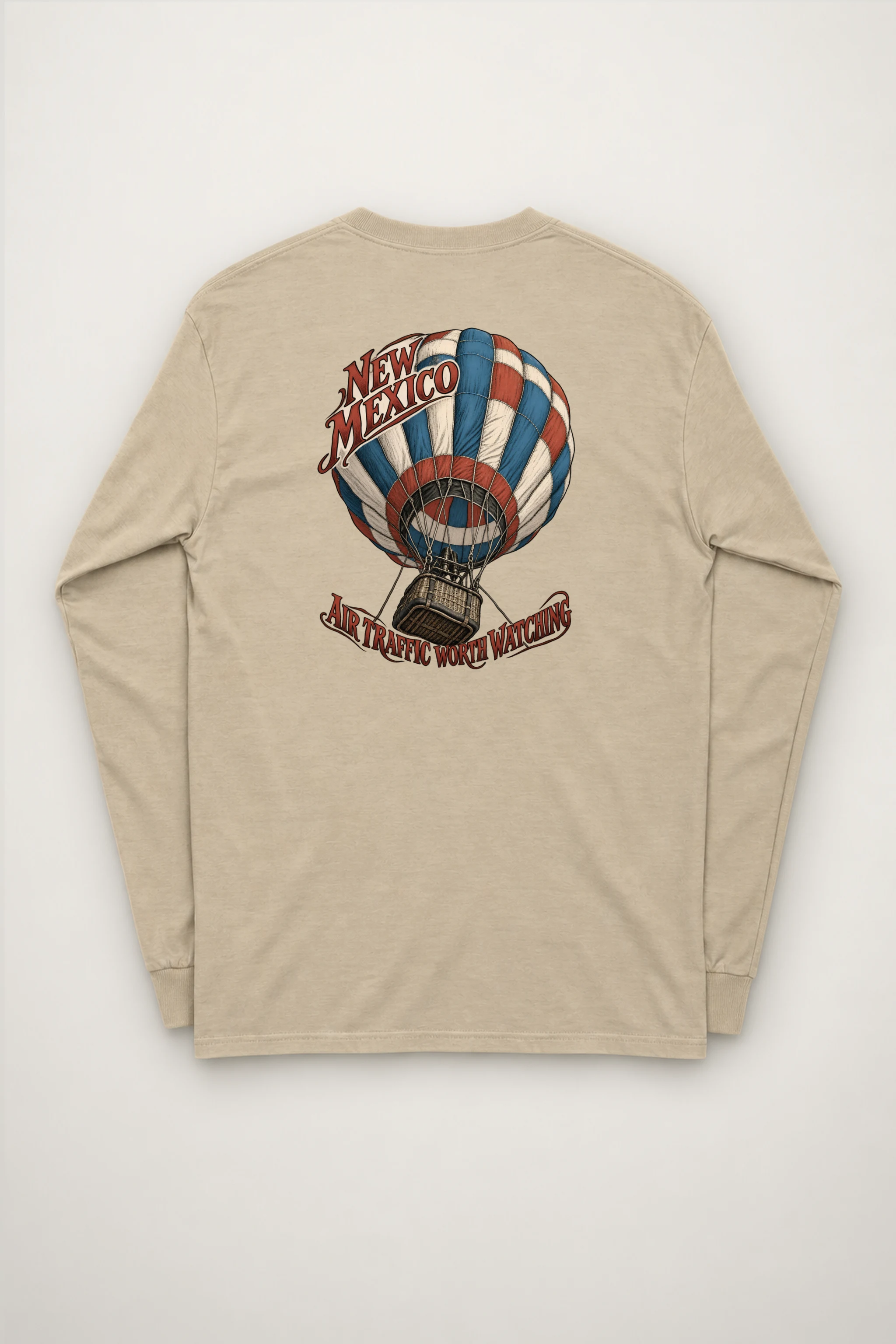 "New Mexico Air Traffic" Unisex Longsleeve T-shirt