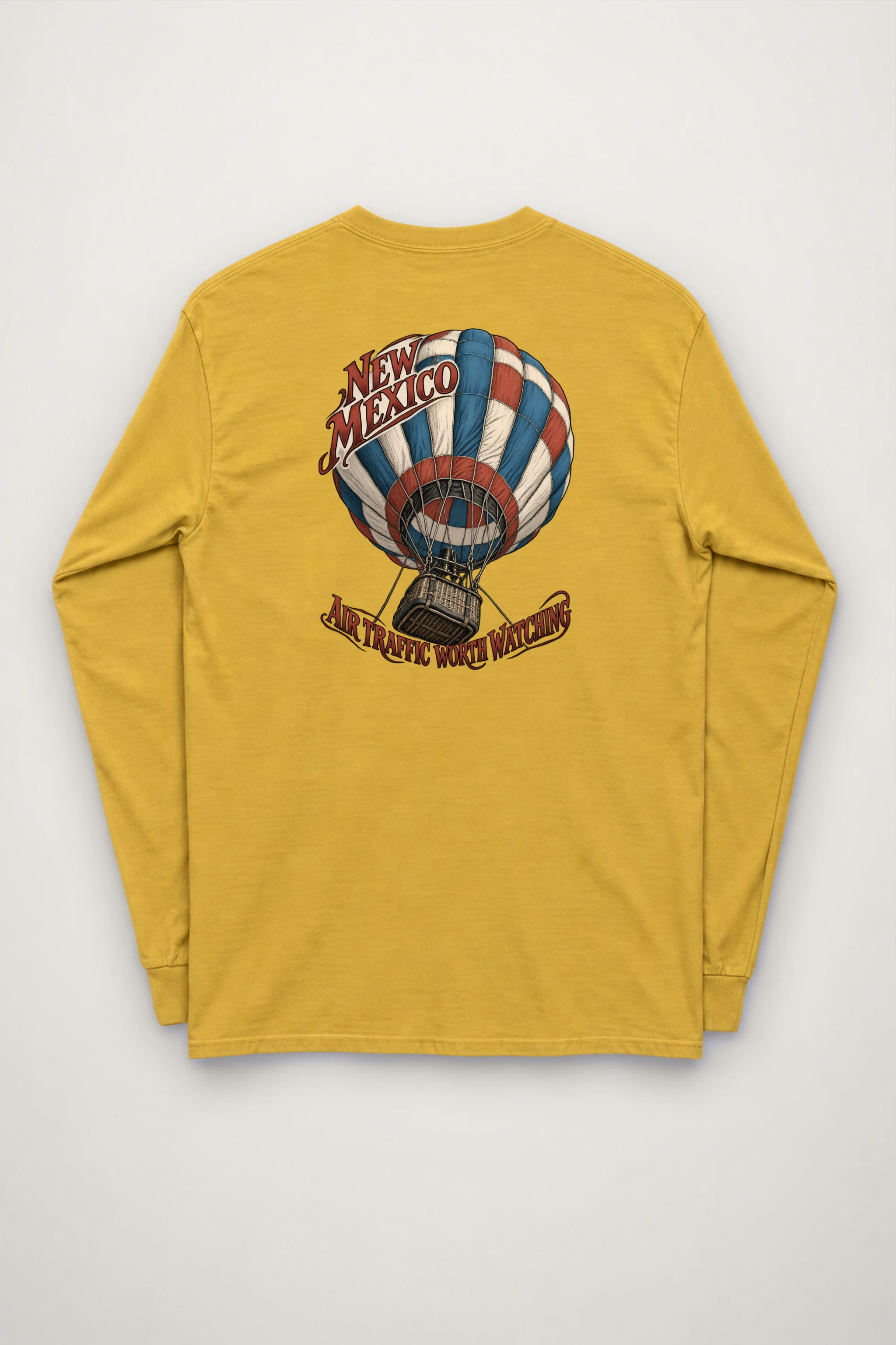 "New Mexico Air Traffic" Unisex Longsleeve T-shirt