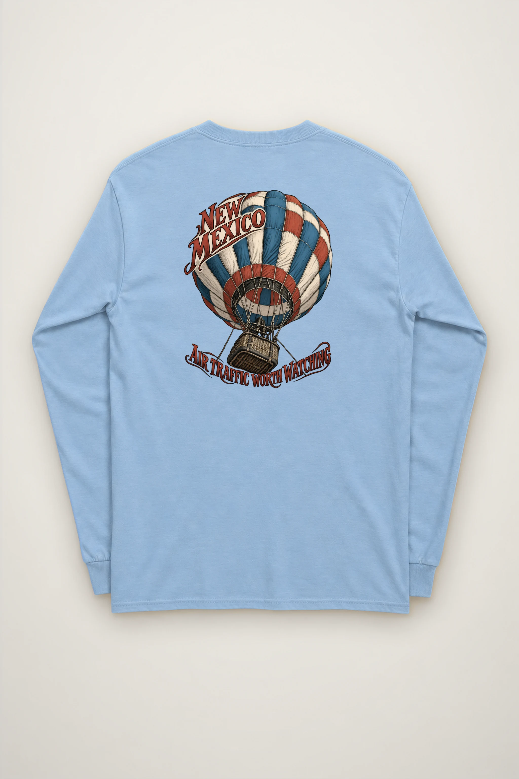 "New Mexico Air Traffic" Unisex Longsleeve T-shirt