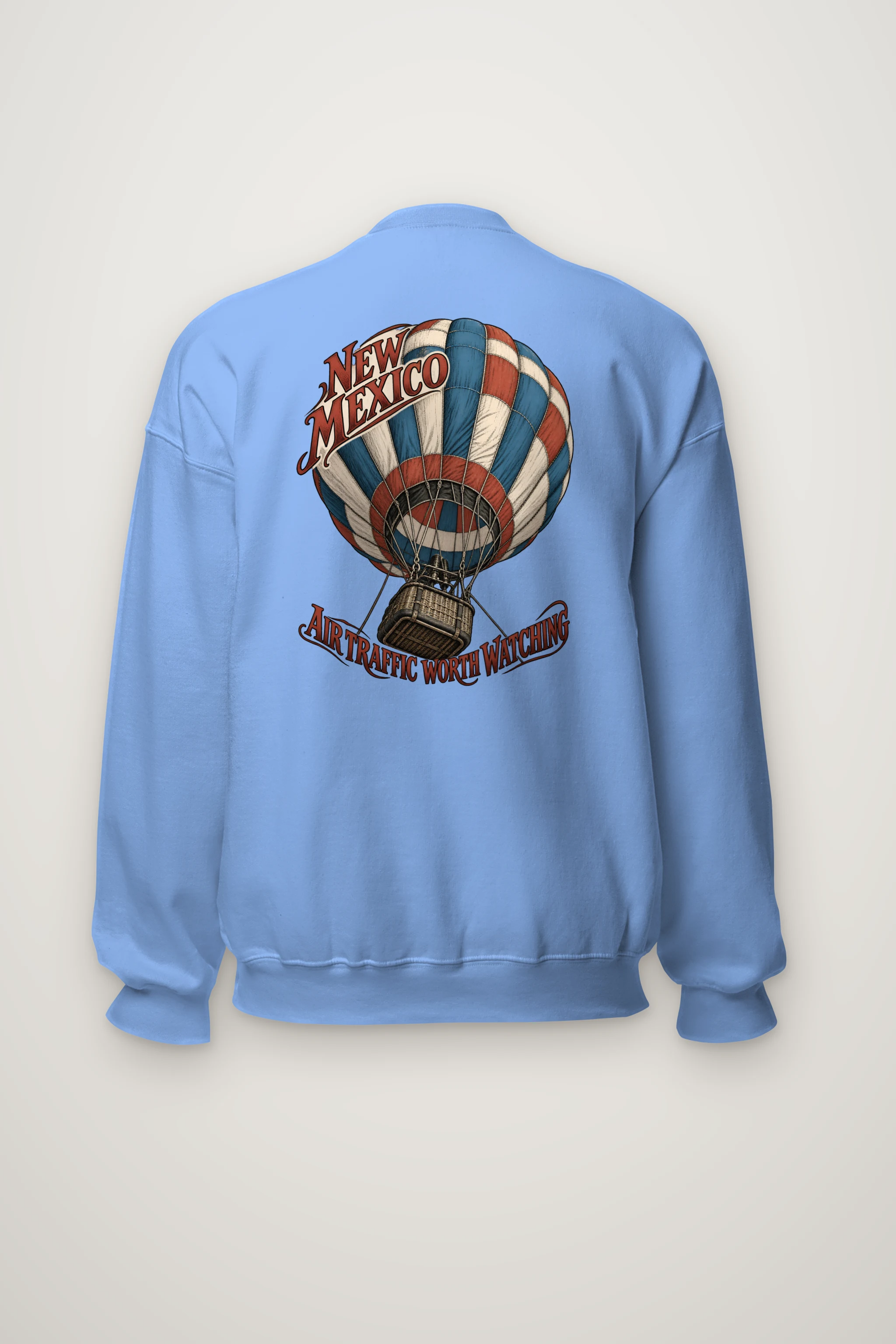 "New Mexico Air Traffic Worth Watching" Heavy Blend Unisex Crewneck Sweatshirt