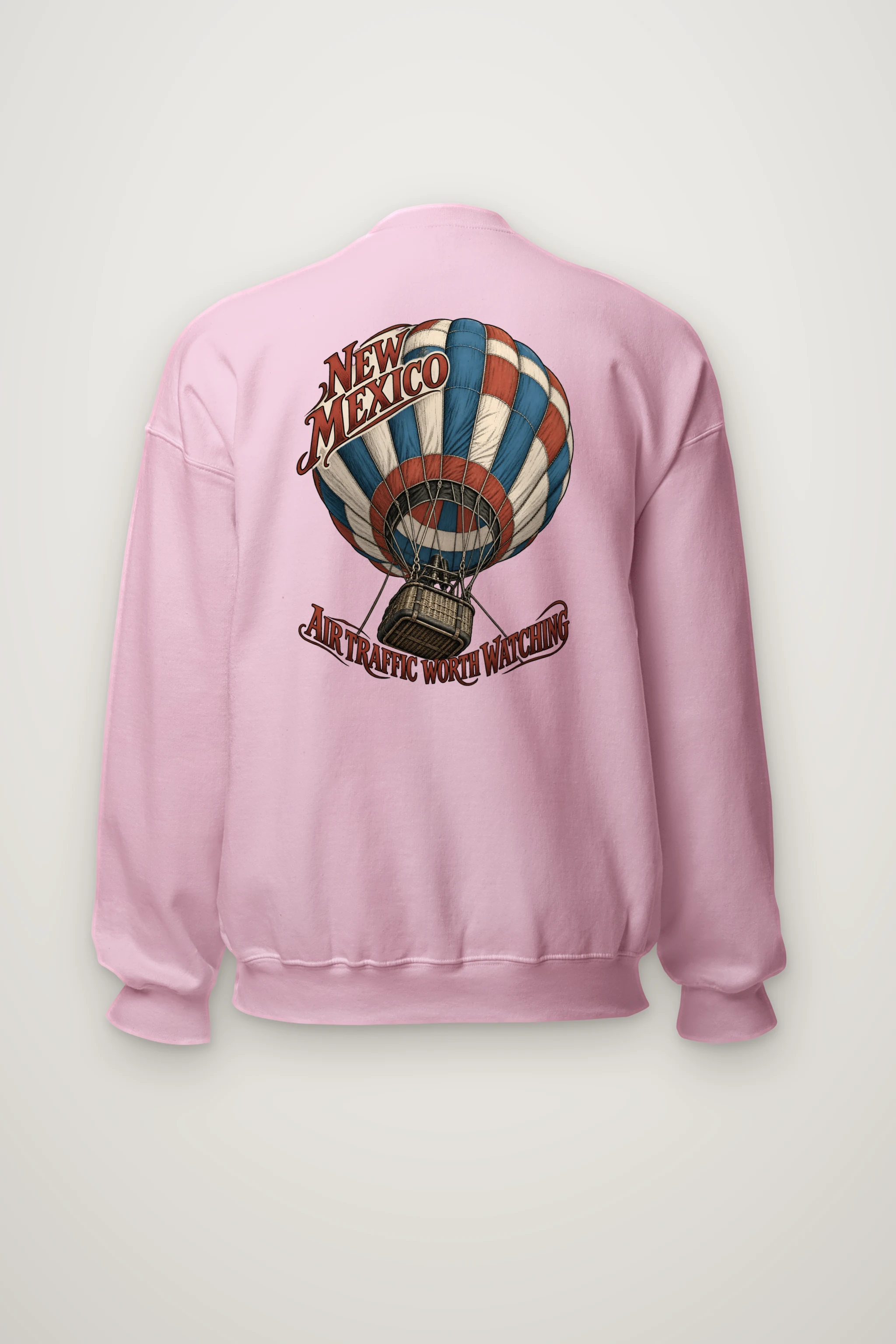 "New Mexico Air Traffic Worth Watching" Heavy Blend Unisex Crewneck Sweatshirt