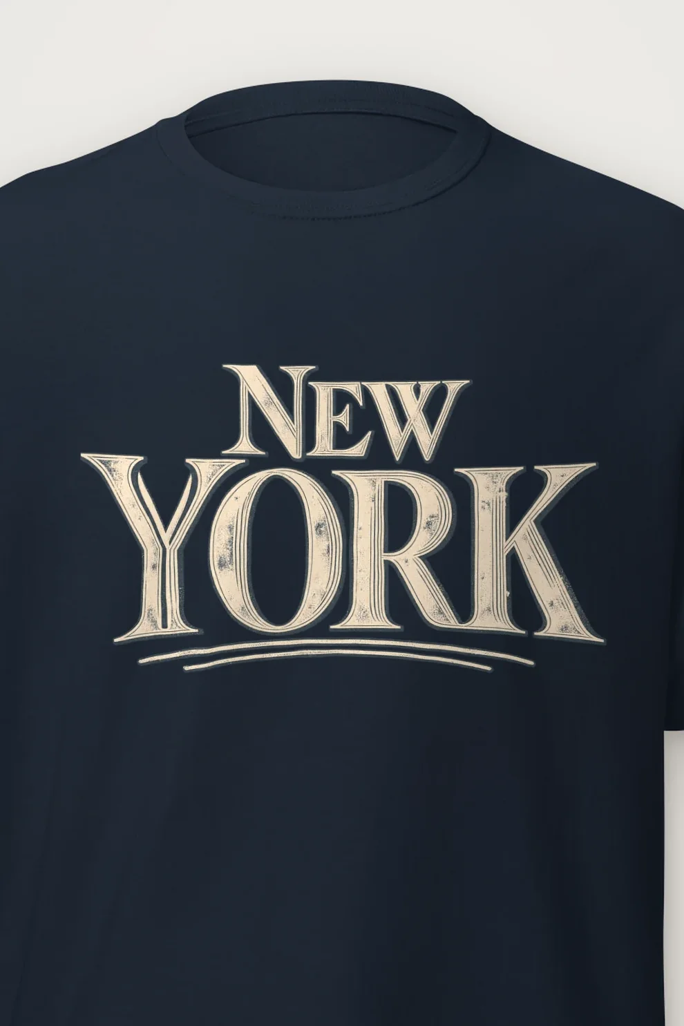 "New York Heritage" Heavyweight Unisex Crewneck T-shirt