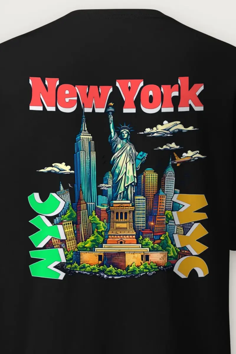 "New York Liberty" Heavyweight Unisex Crewneck T-shirt