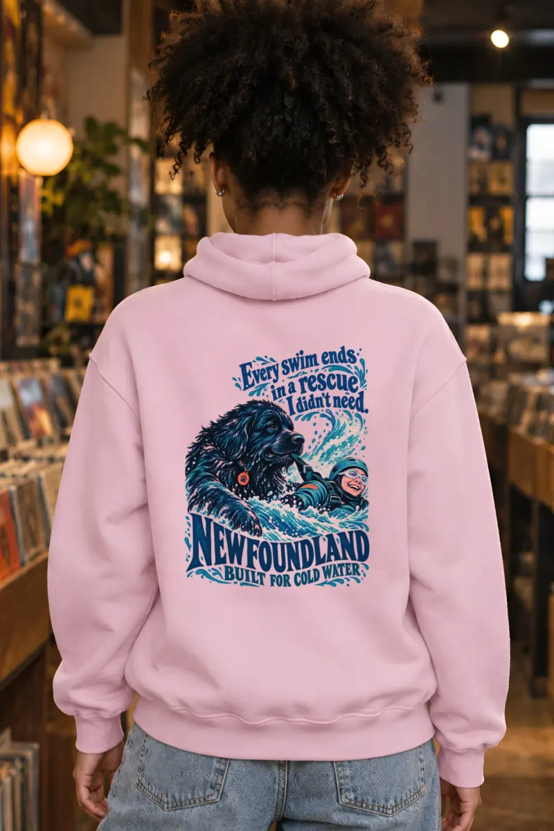 “Newfoundland Rescue” Unisex Pullover Hoodie
