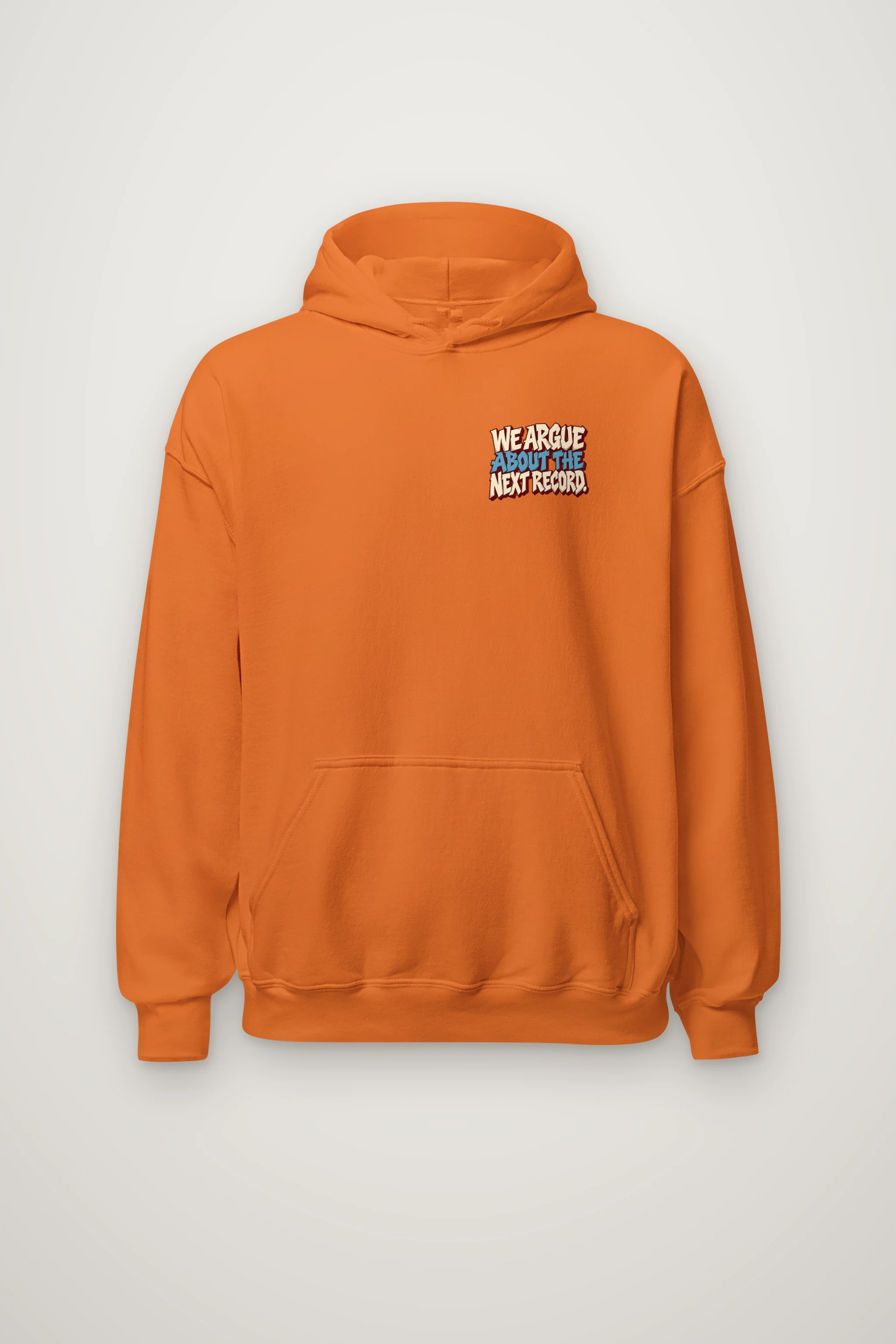 "Next Record Debate" Heavy Blend Unisex Pullover Hoodie