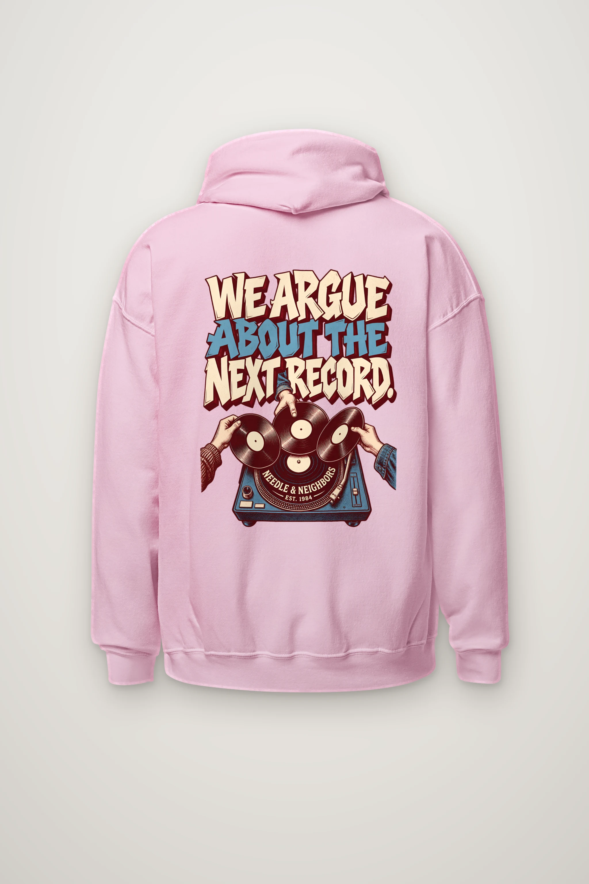"Next Record Debate" Heavy Blend Unisex Pullover Hoodie