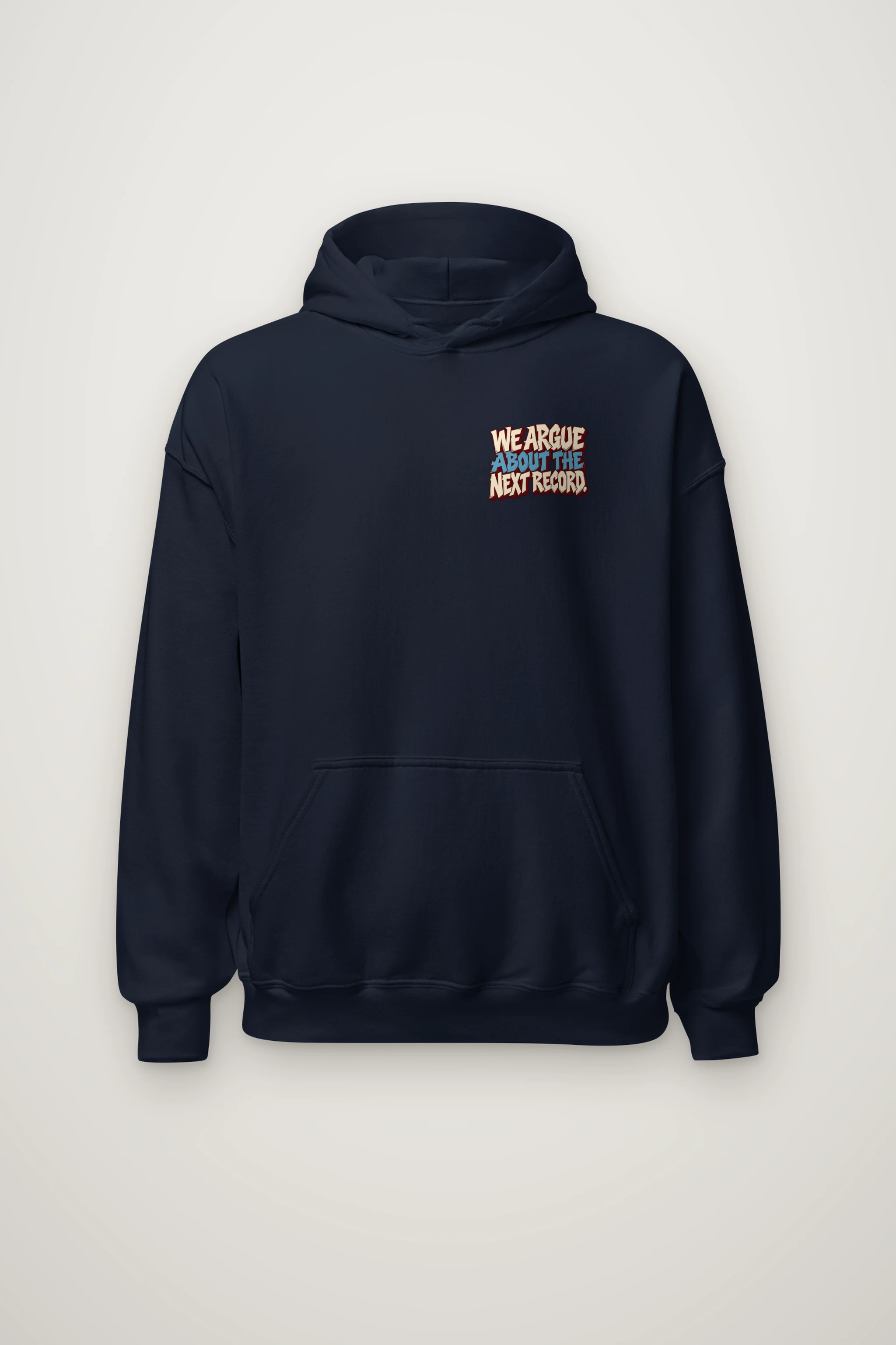 "Next Record Debate" Heavy Blend Unisex Pullover Hoodie