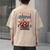 "Next Record" Men's Oversized Heavyweight Crewneck T-Shirt