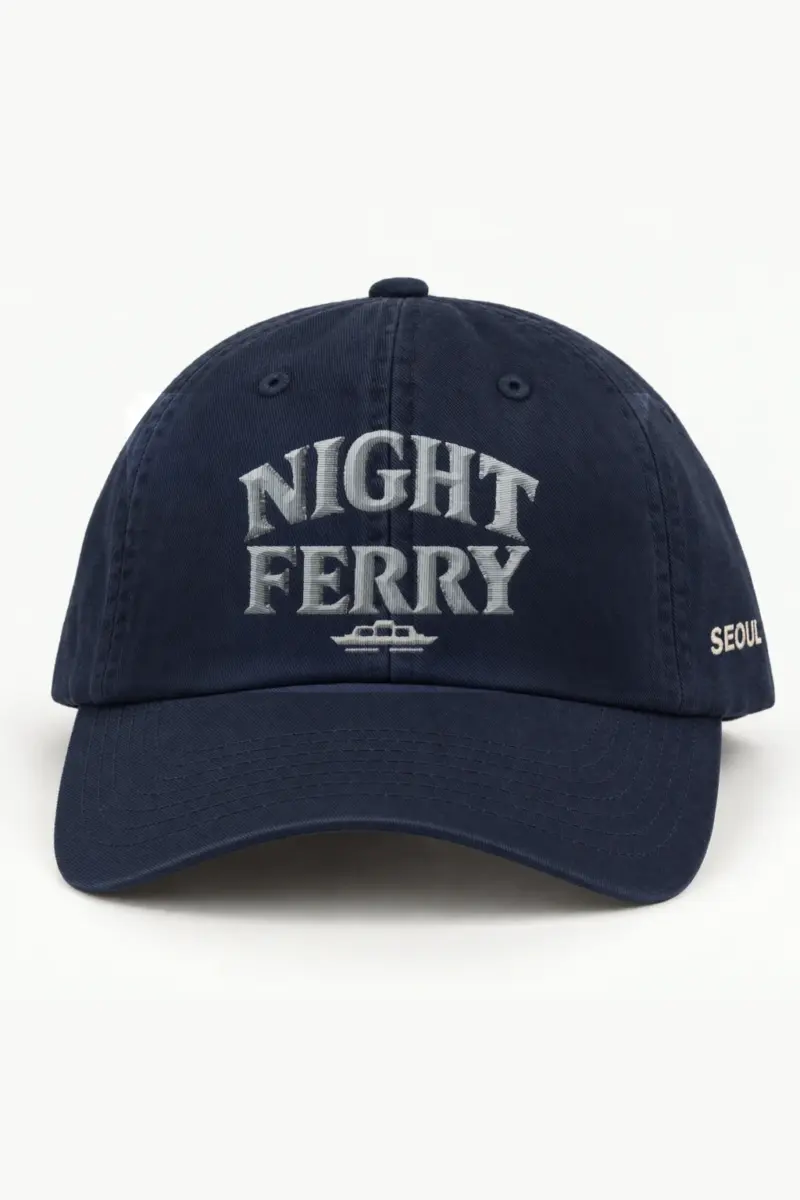 "Night Ferry Embroidery" Classic Dad Hat · Embroidered