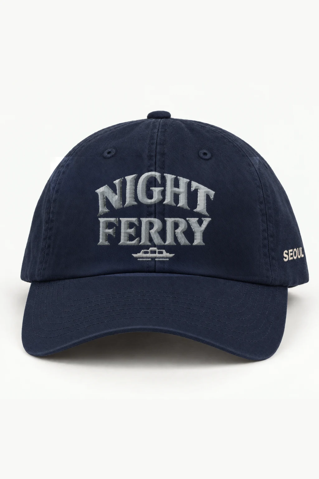"Night Ferry Embroidery" Classic Dad Hat · Embroidered