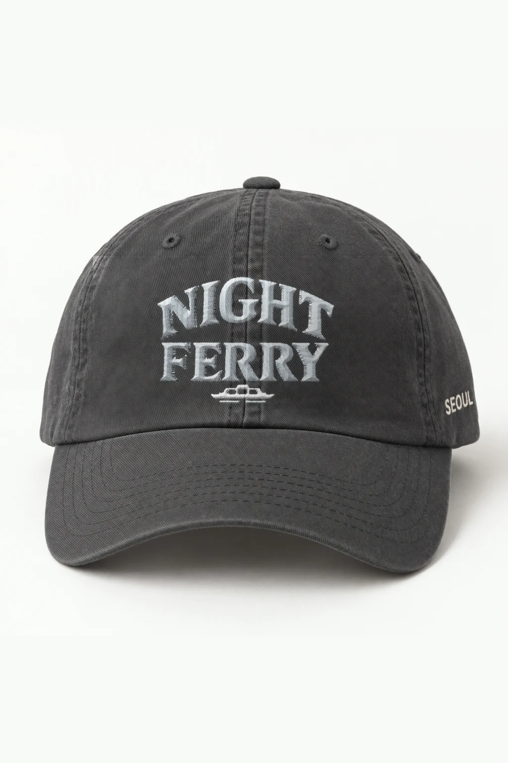 "Night Ferry Embroidery" Classic Dad Hat · Embroidered