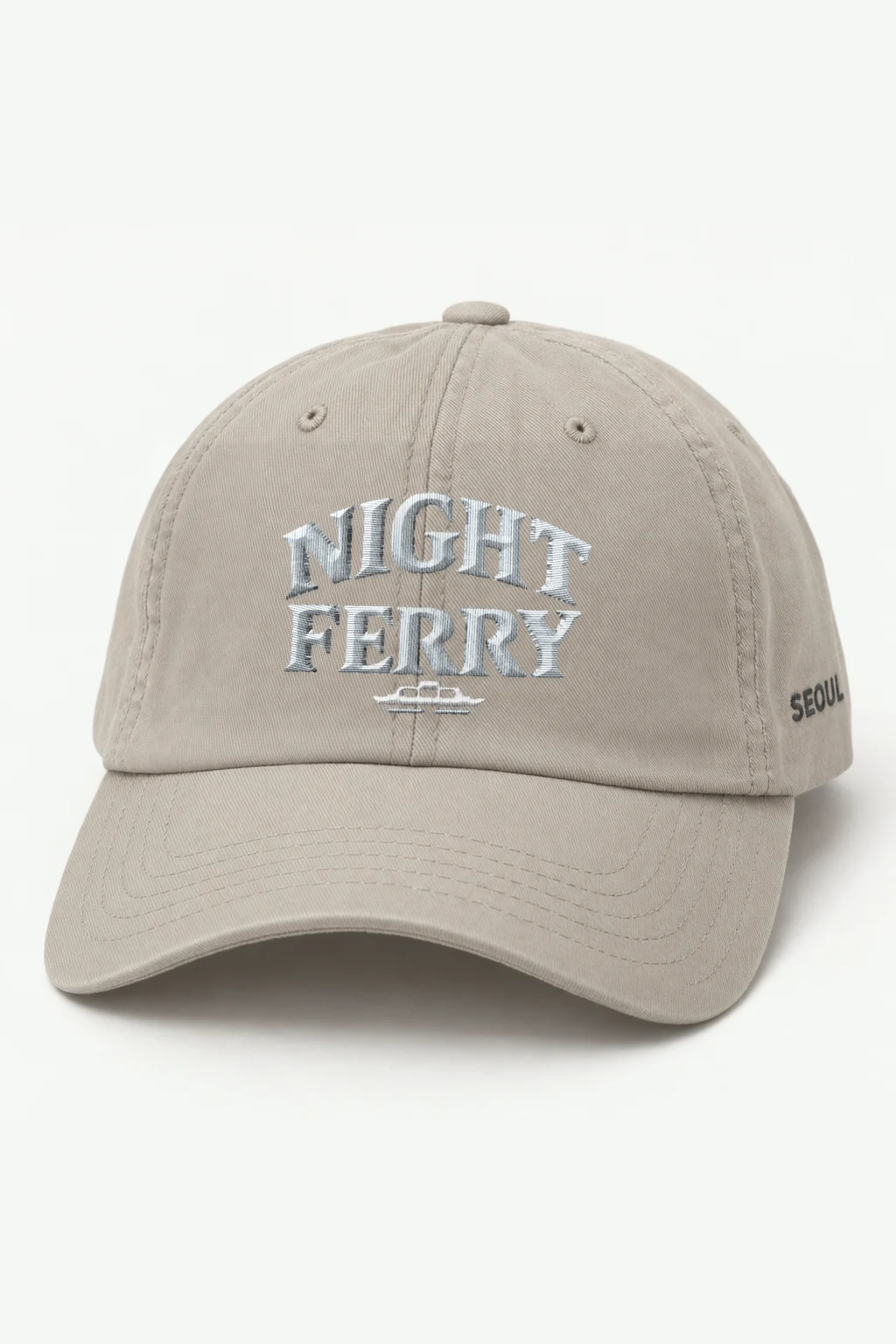 "Night Ferry Embroidery" Classic Dad Hat · Embroidered