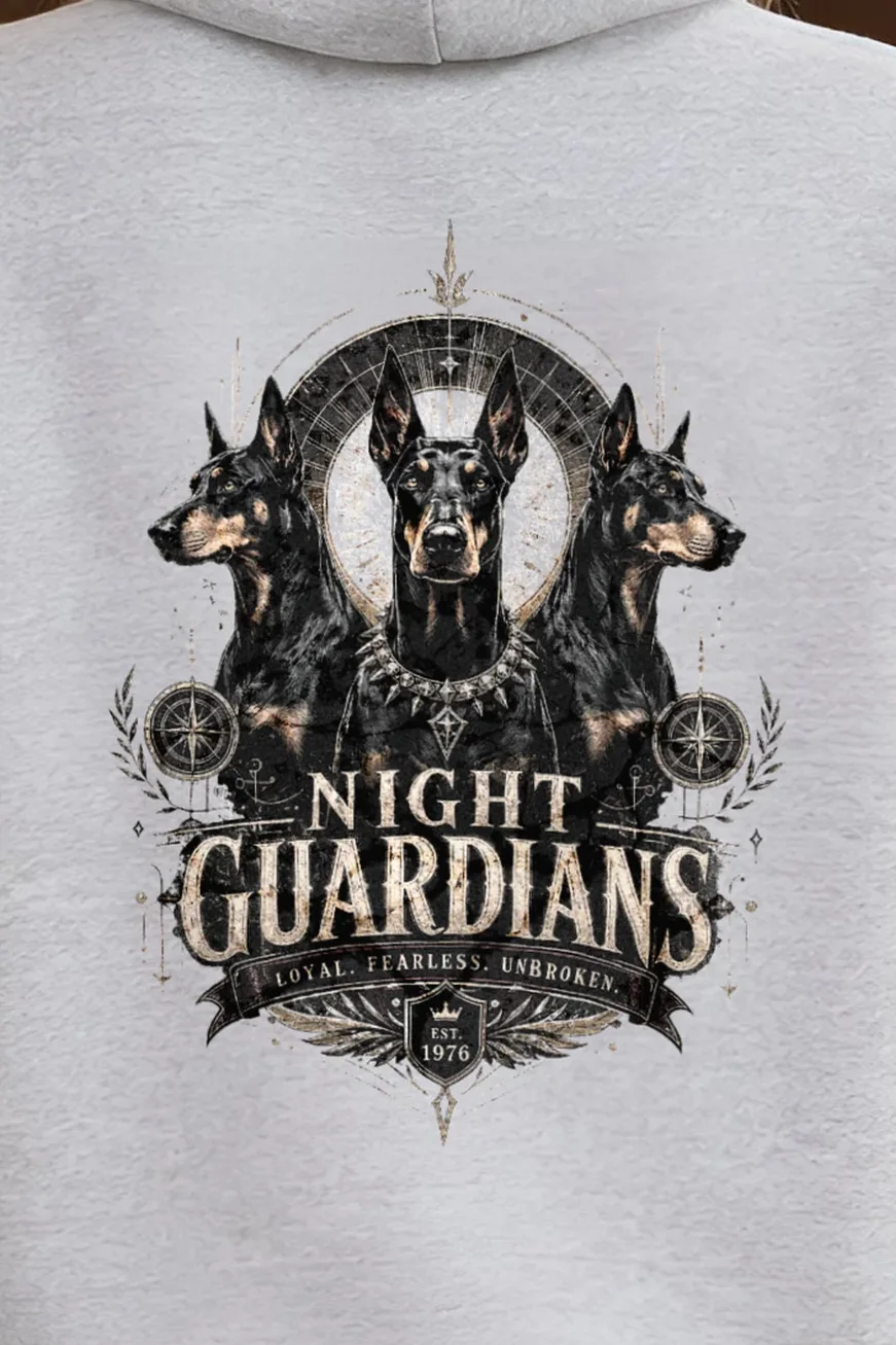 "Night Guardians" Heavy Blend Unisex Pullover Hoodie