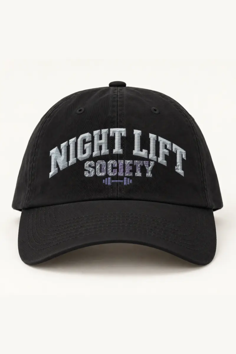 "Night Lift Society" Classic Dad Hat · Embroidered