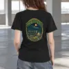 "Night Pines Club" Heavyweight Unisex Crewneck T-shirt