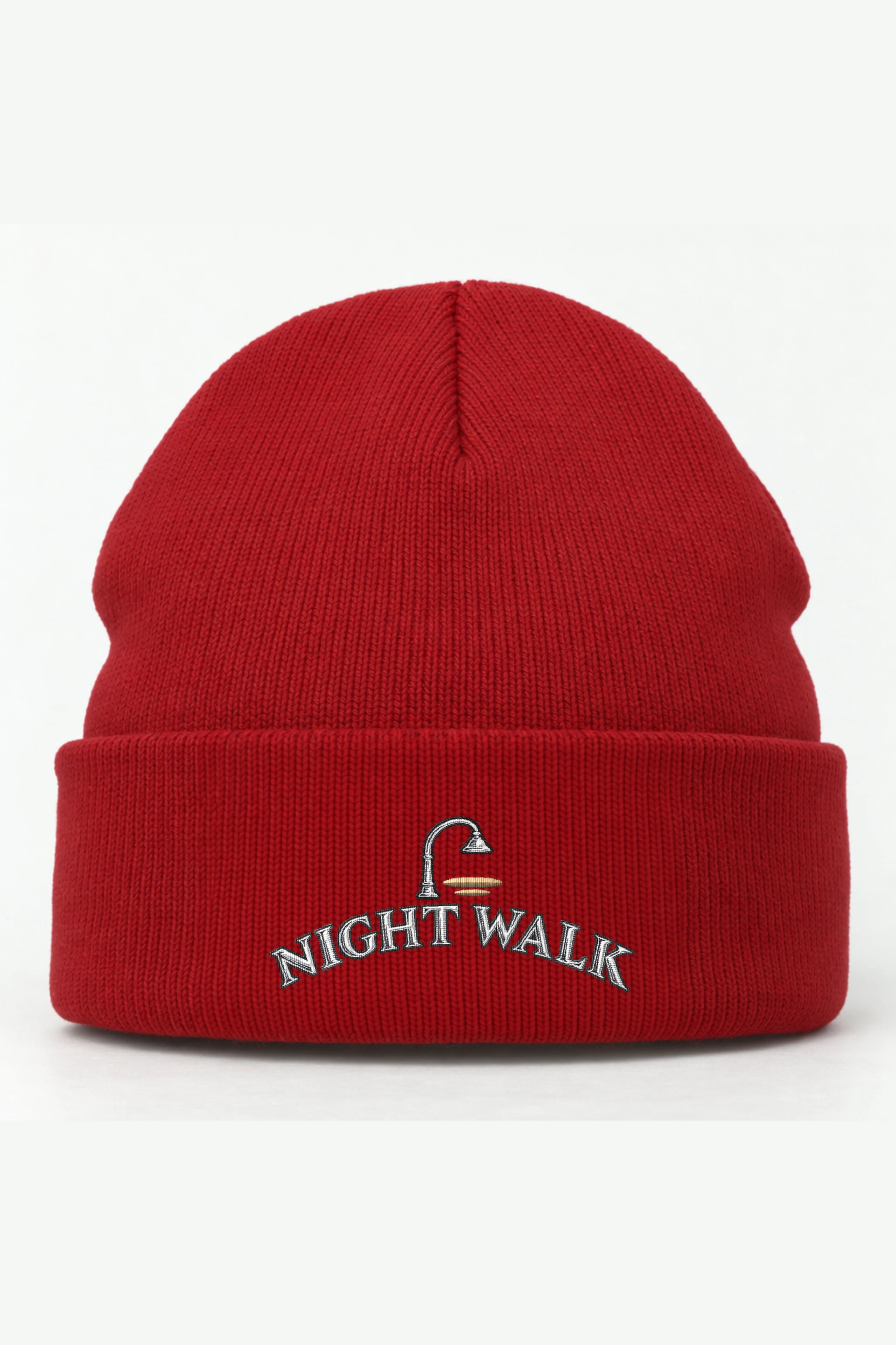 "Night Walk" Cuffed Beanie · Embroidered