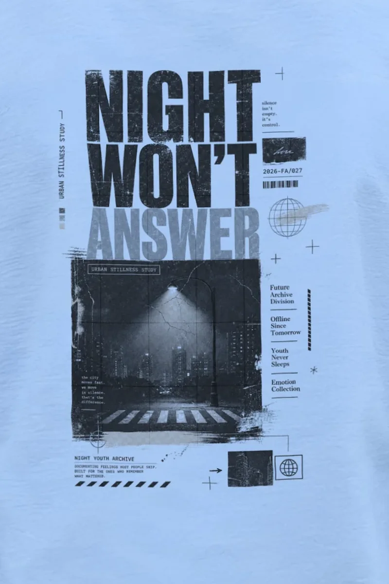 "Night Won’t Answer" Unisex Longsleeve T-shirt