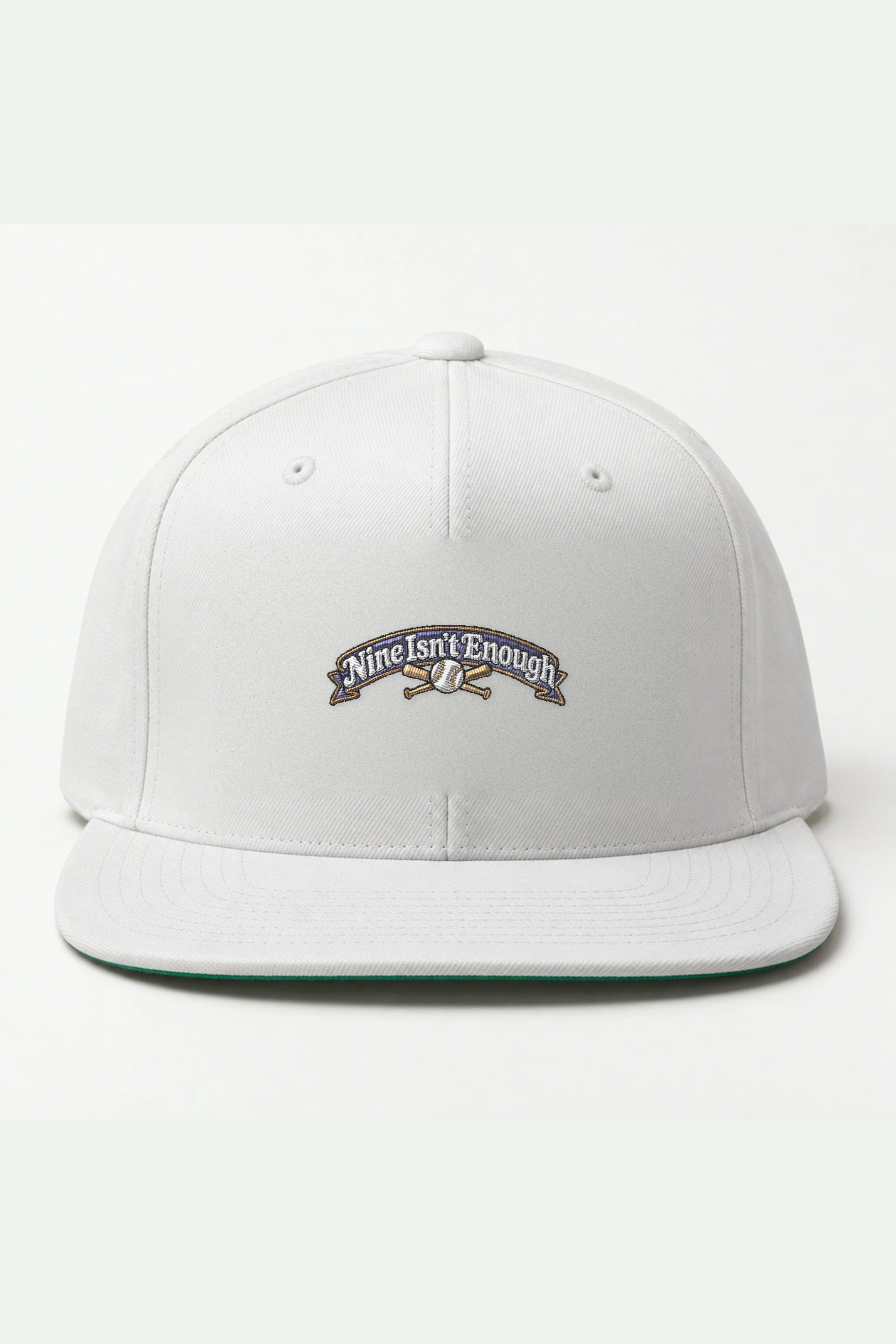 "Nine Isn't Enough" Classic Snapback · Embroidered