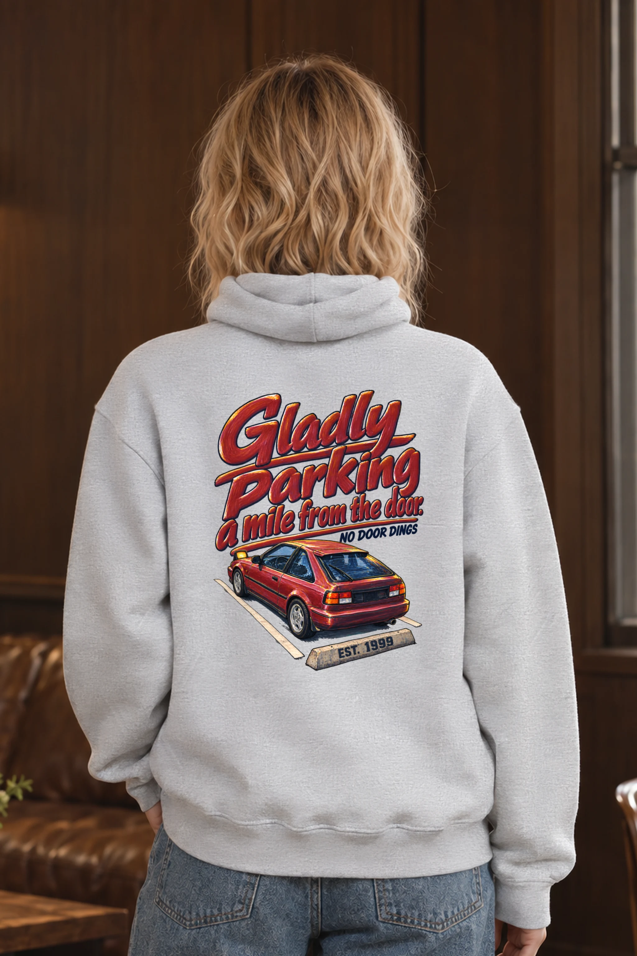 "No Door Dings" Unisex Pullover Hoodie