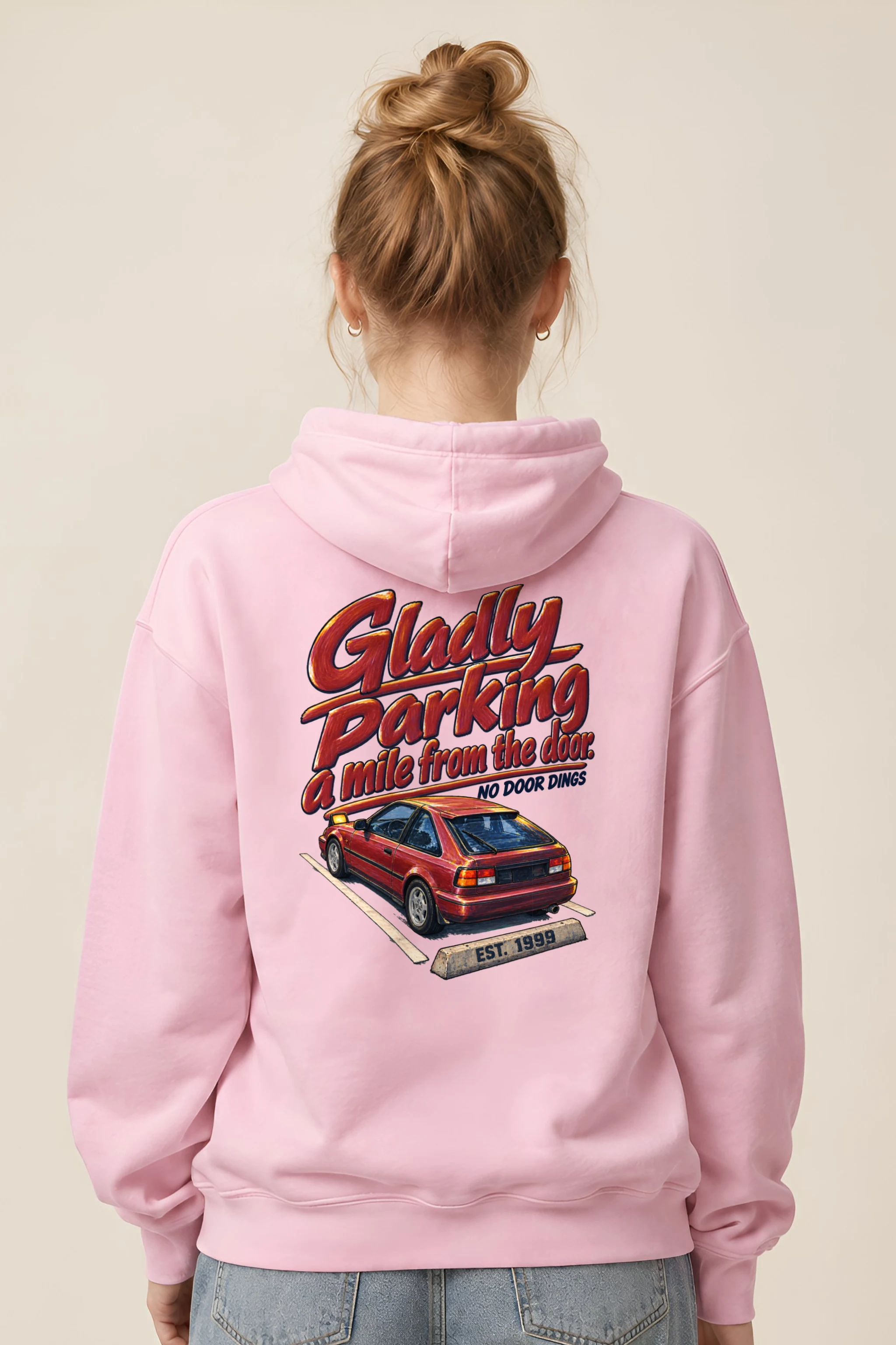 "No Door Dings" Unisex Pullover Hoodie