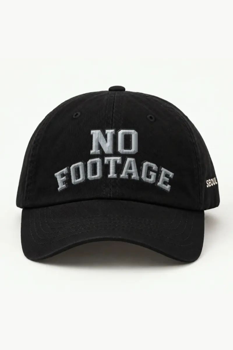 "No Footage" Classic Dad Hat · Embroidered