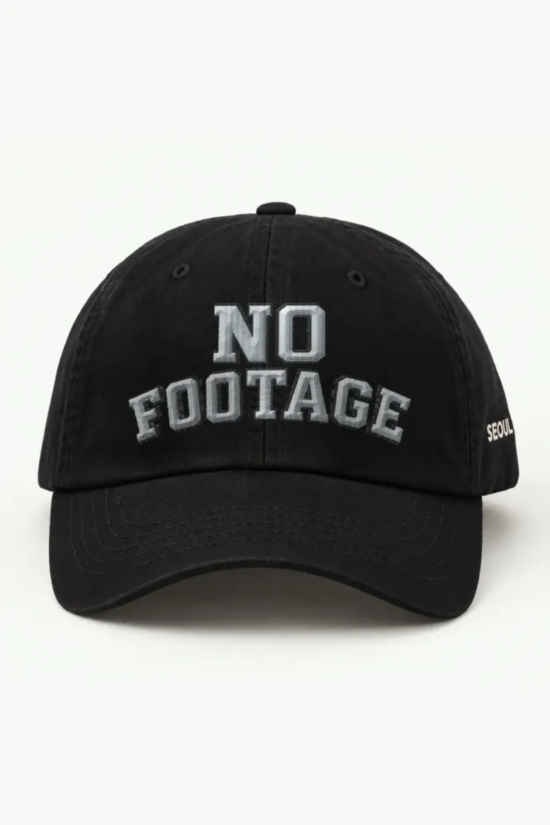 "No Footage" Classic Dad Hat · Embroidered
