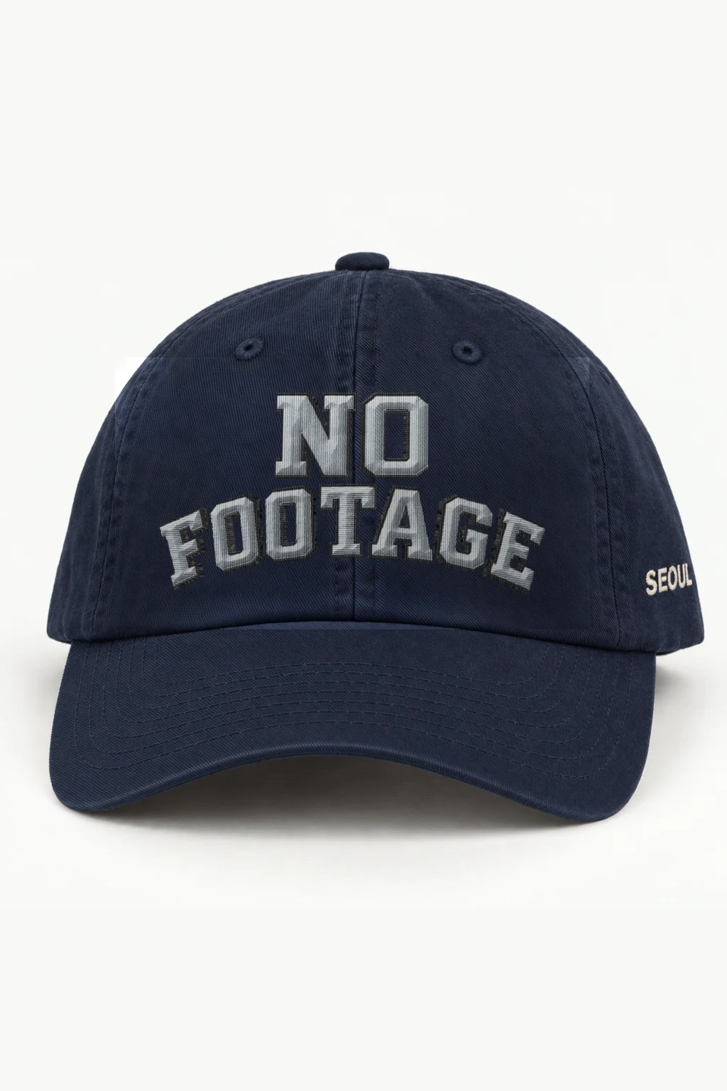 "No Footage" Classic Dad Hat · Embroidered