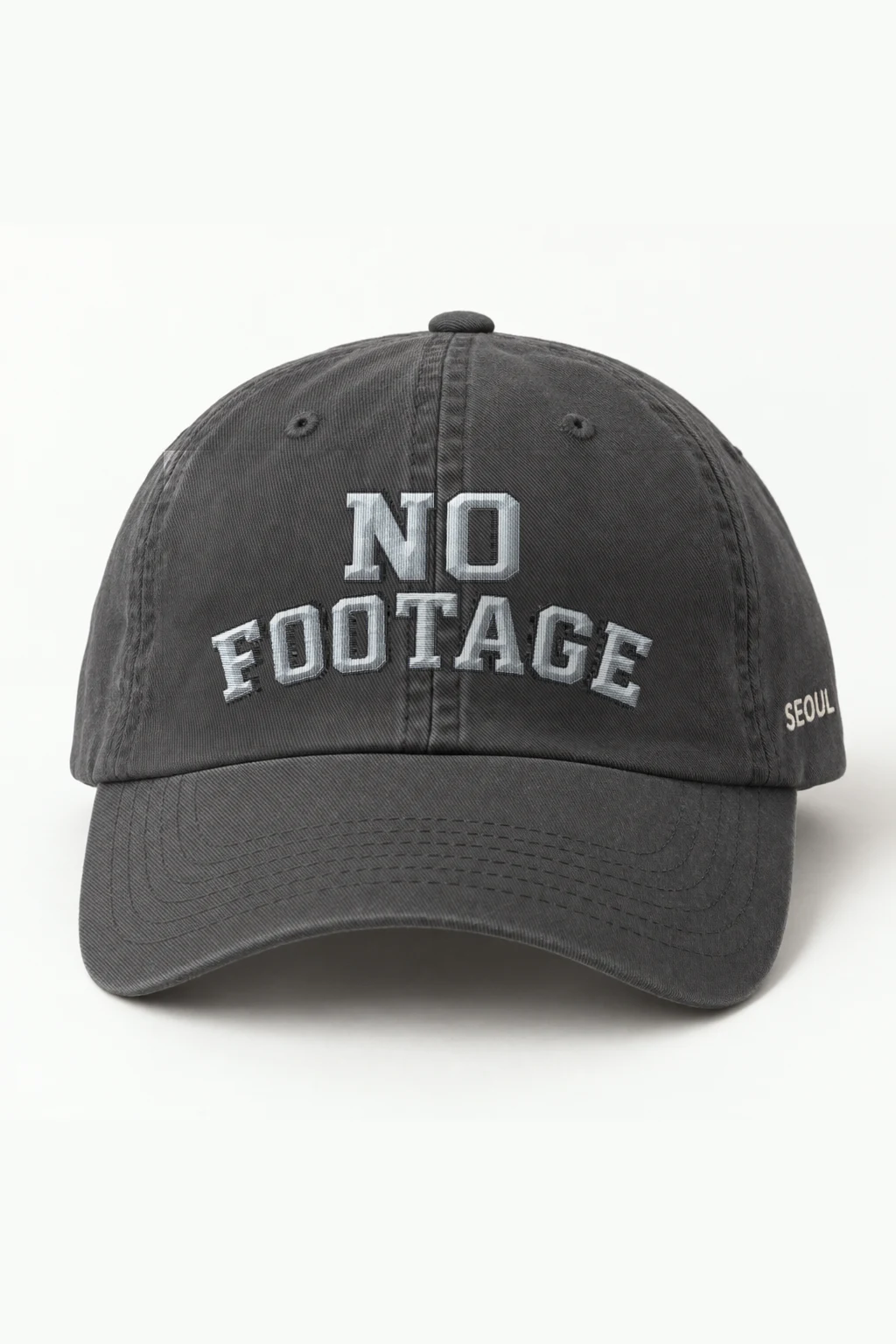 "No Footage" Classic Dad Hat · Embroidered