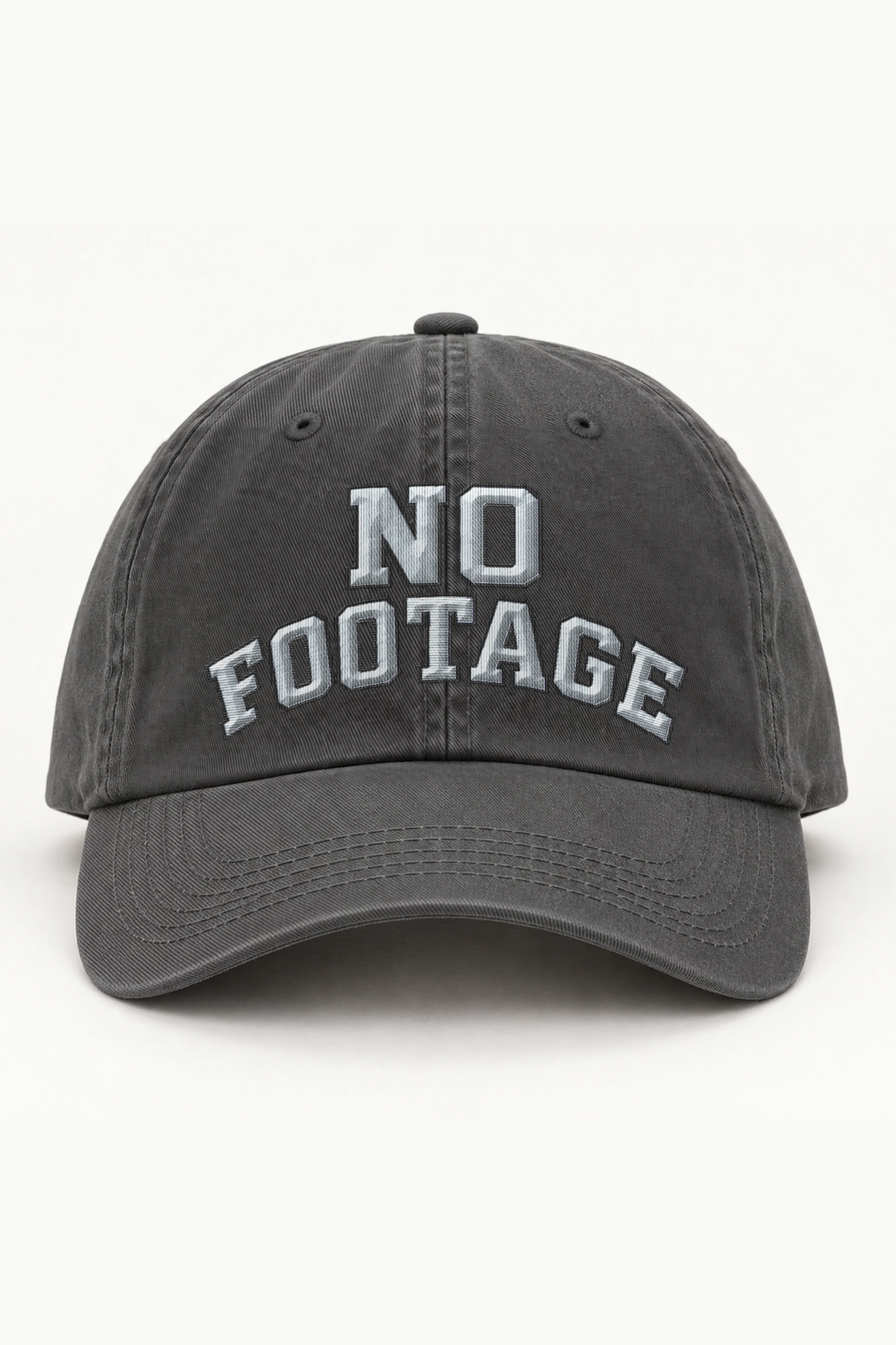 "No Footage" Classic Dad Hat · Embroidered
