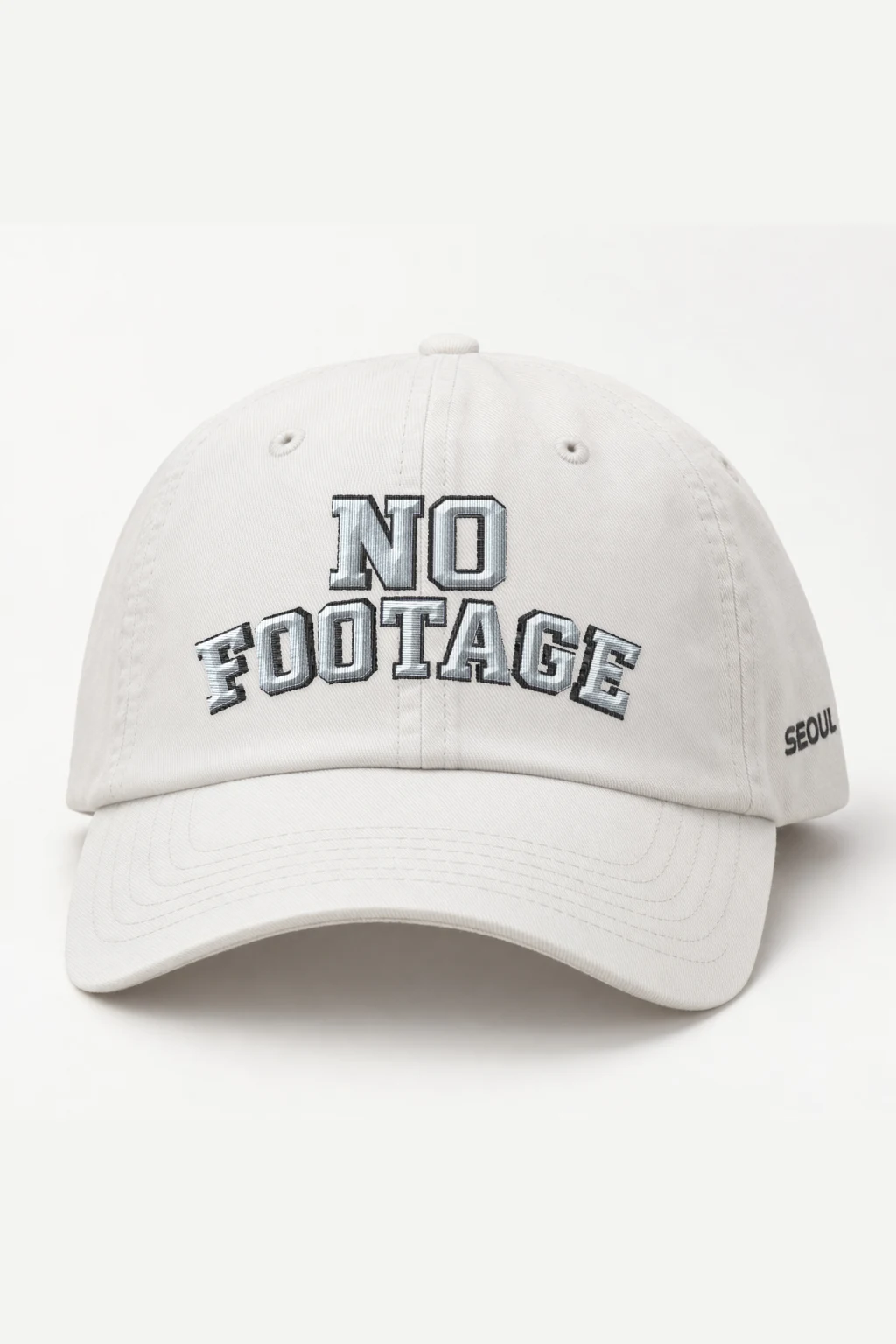 "No Footage" Classic Dad Hat · Embroidered