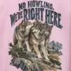 "No Howling, We're Right Here" Heavy Blend Unisex Pullover Hoodie