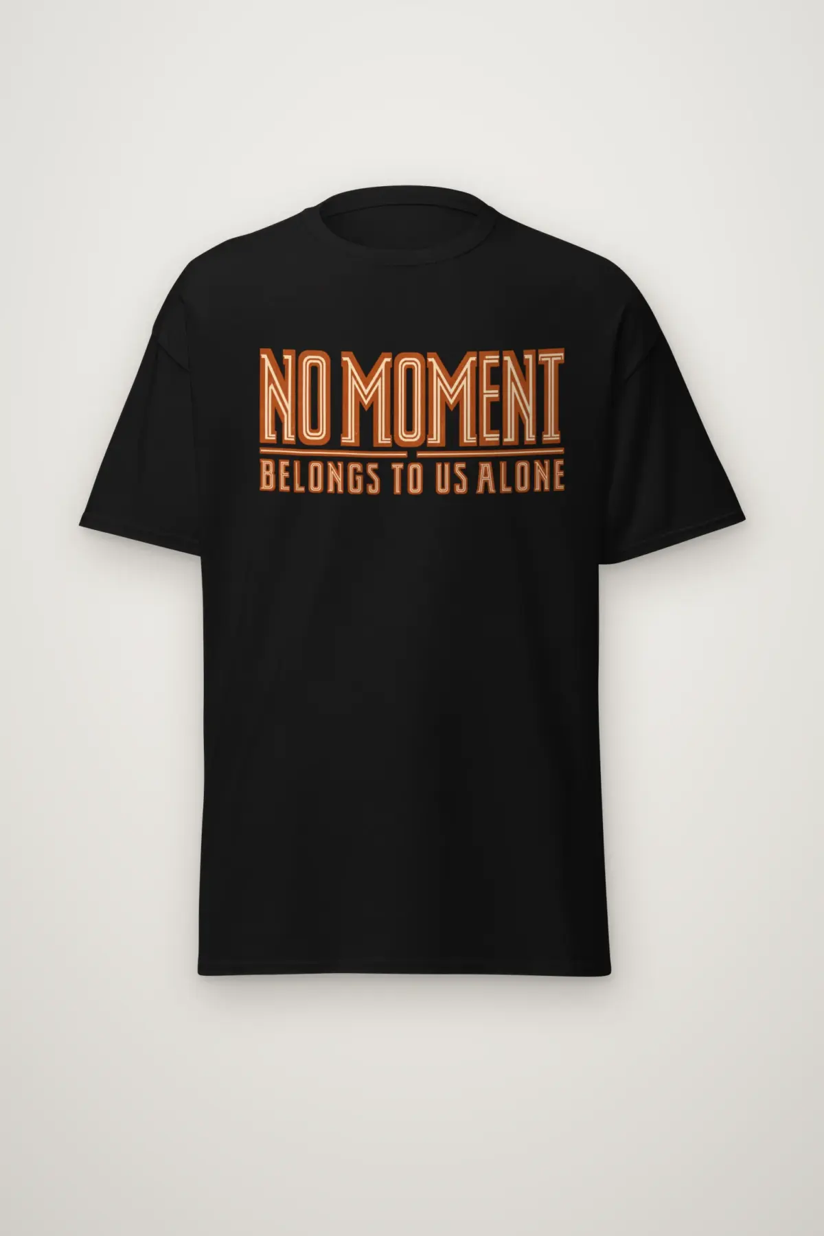 "No Moment Belongs to Us Alone" Heavyweight Unisex Crewneck T-shirt