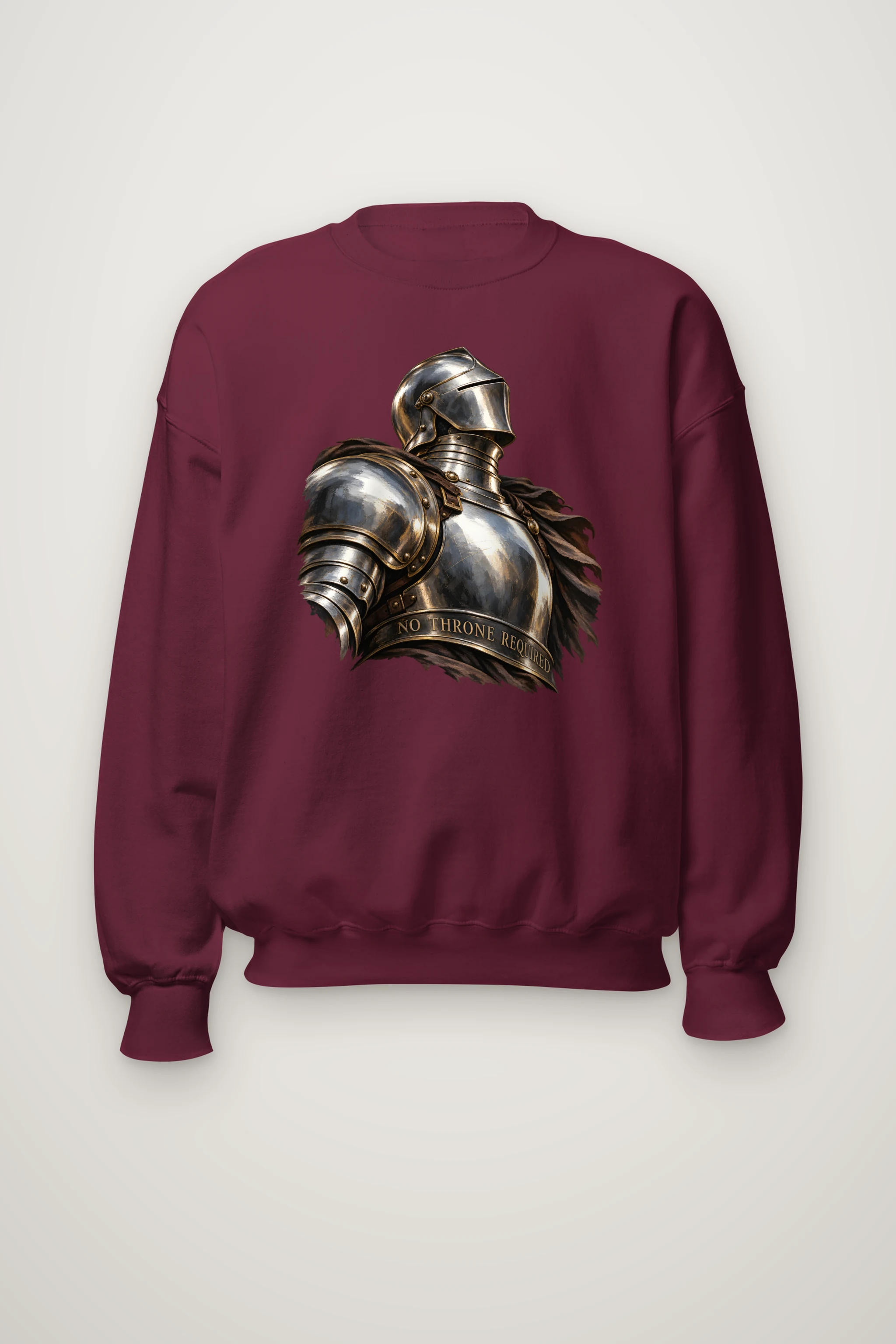"No Throne Required" Heavy Blend Unisex Crewneck Sweatshirt