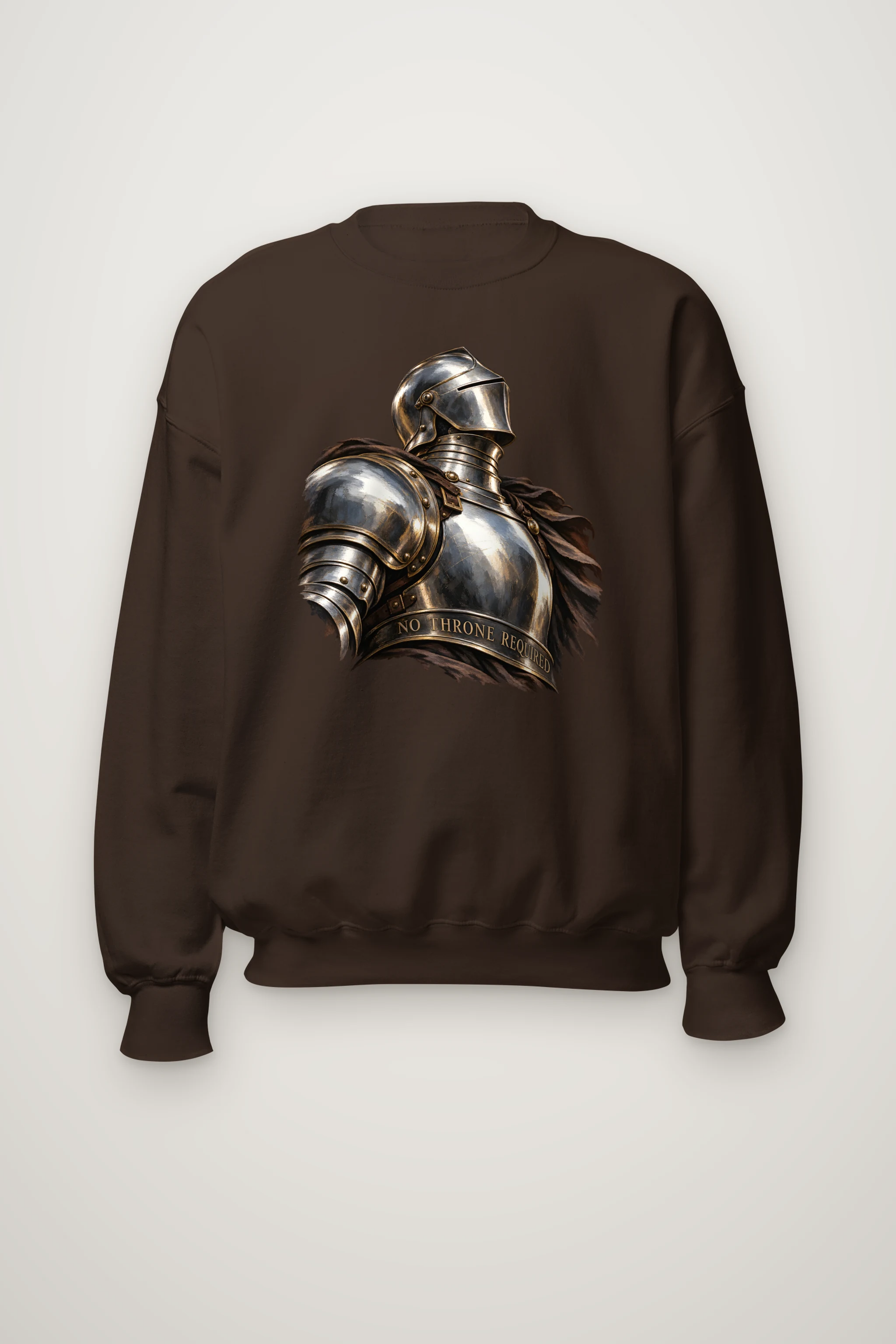 "No Throne Required" Heavy Blend Unisex Crewneck Sweatshirt