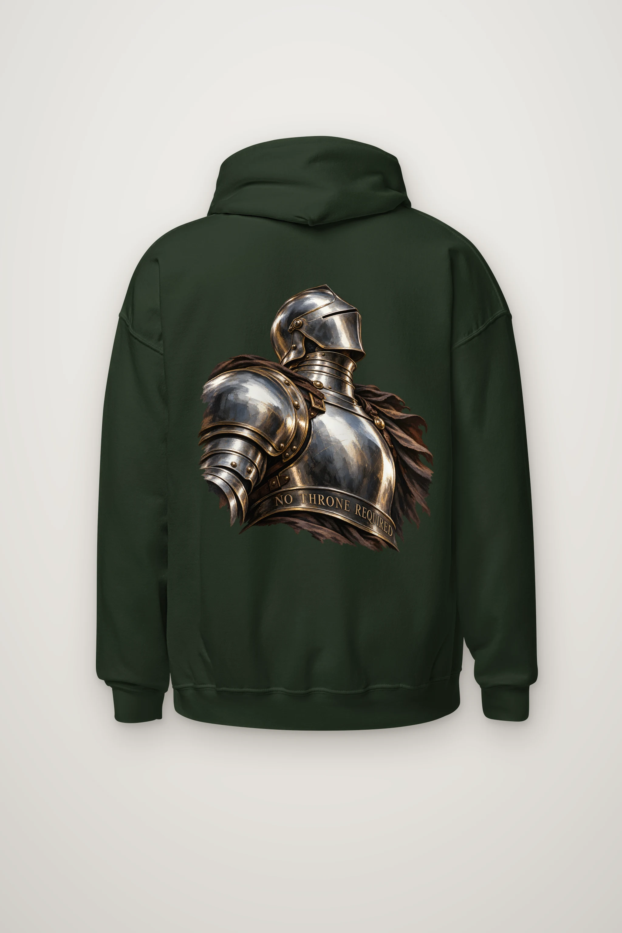 "No Throne Required" Heavy Blend Unisex Pullover Hoodie