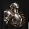 "No Throne Required" Men's Oversized Heavyweight Crewneck T-Shirt